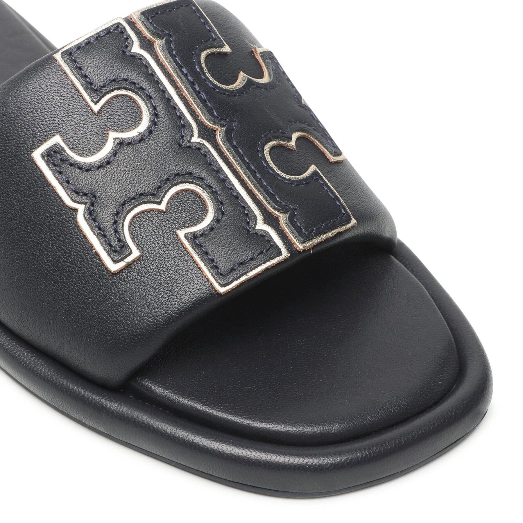 Tory Burch Чехли Doublet Sport Slide 79985 Тъмносин - Pepit.bg