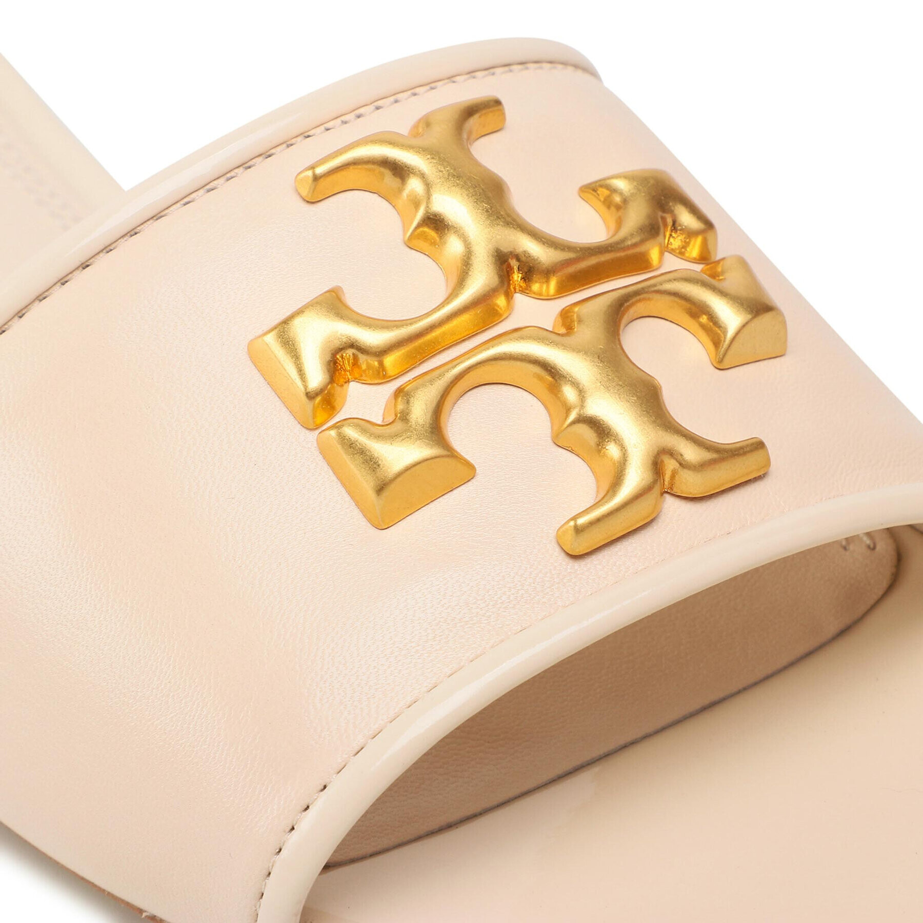 Tory Burch Чехли Eleanor Slide 88744 Бежов - Pepit.bg