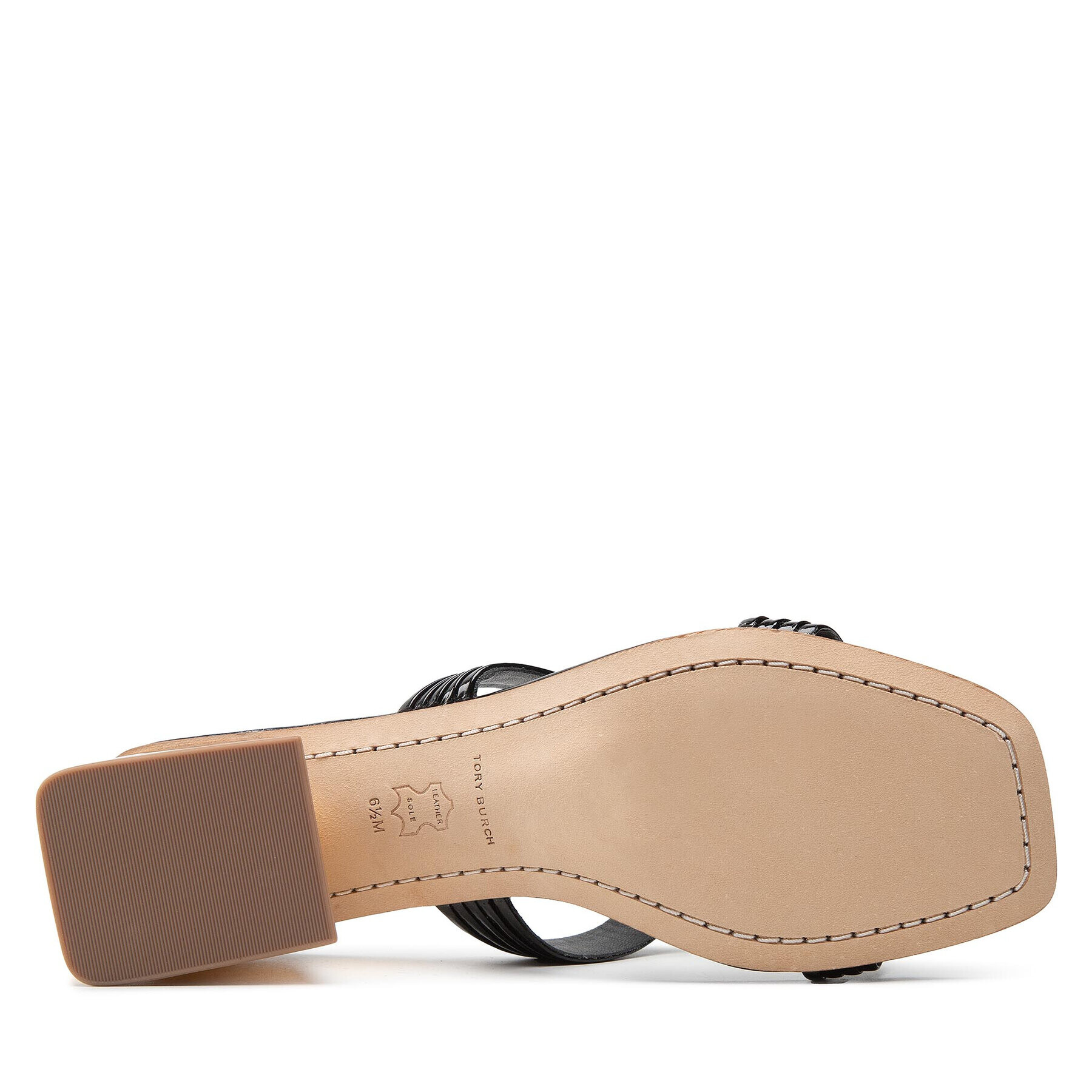 Tory Burch Чехли Georgia Bombe Mule Sandal 134897 Черен - Pepit.bg