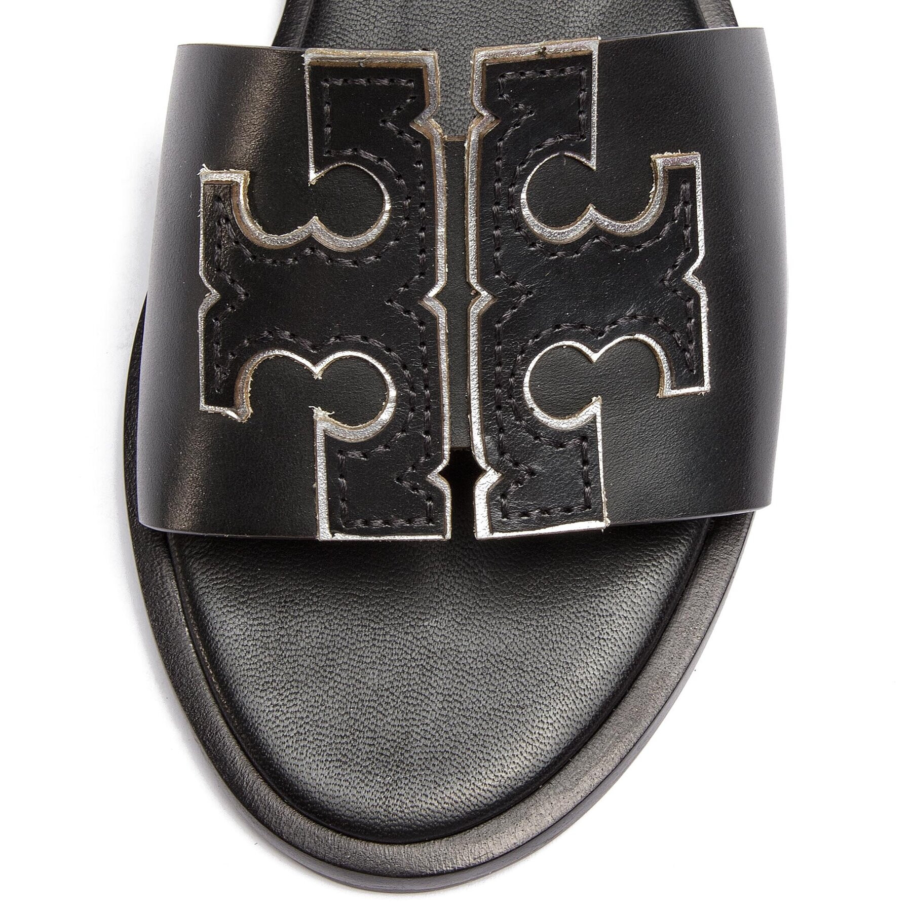 Tory Burch Чехли Ines Slide 50109 Черен - Pepit.bg