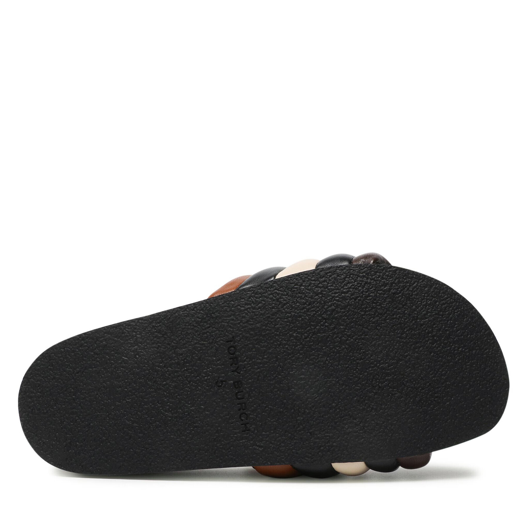 Tory Burch Чехли Quilted Platform 87668 Кафяв - Pepit.bg