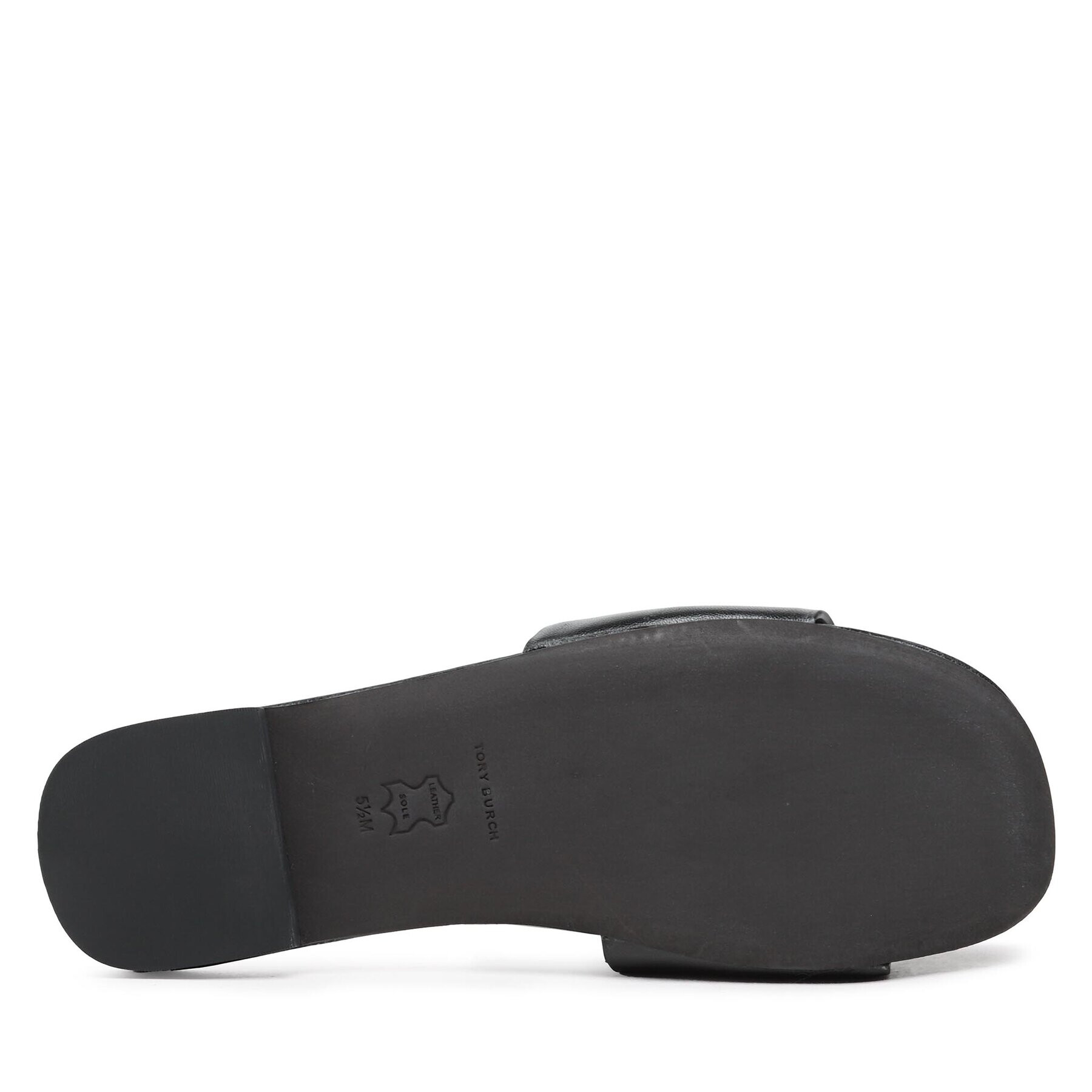 Tory Burch Чехли Double Stack Logo Slide 149466 Черен - Pepit.bg