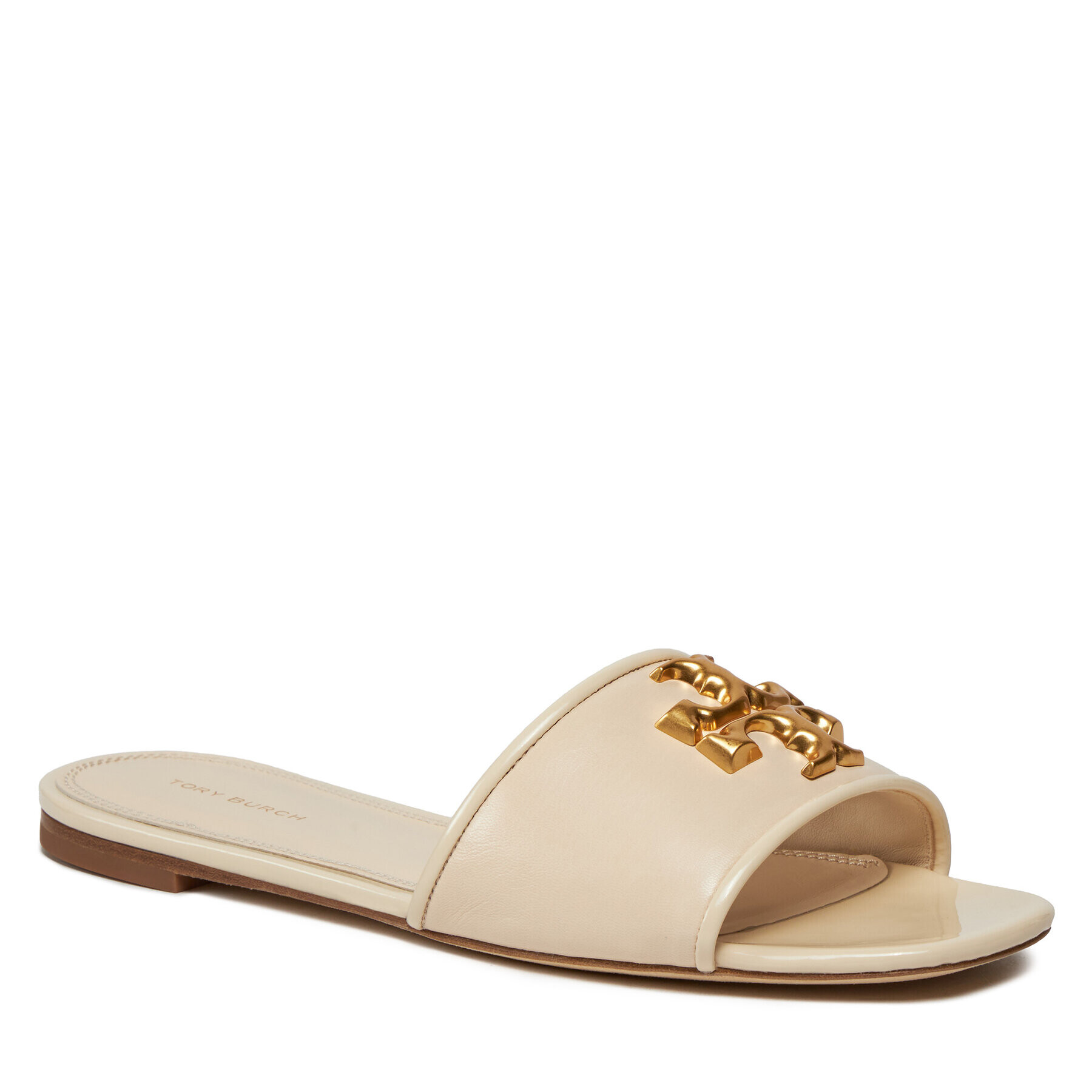 Tory Burch Чехли Eleanor 88744 Бежов - Pepit.bg