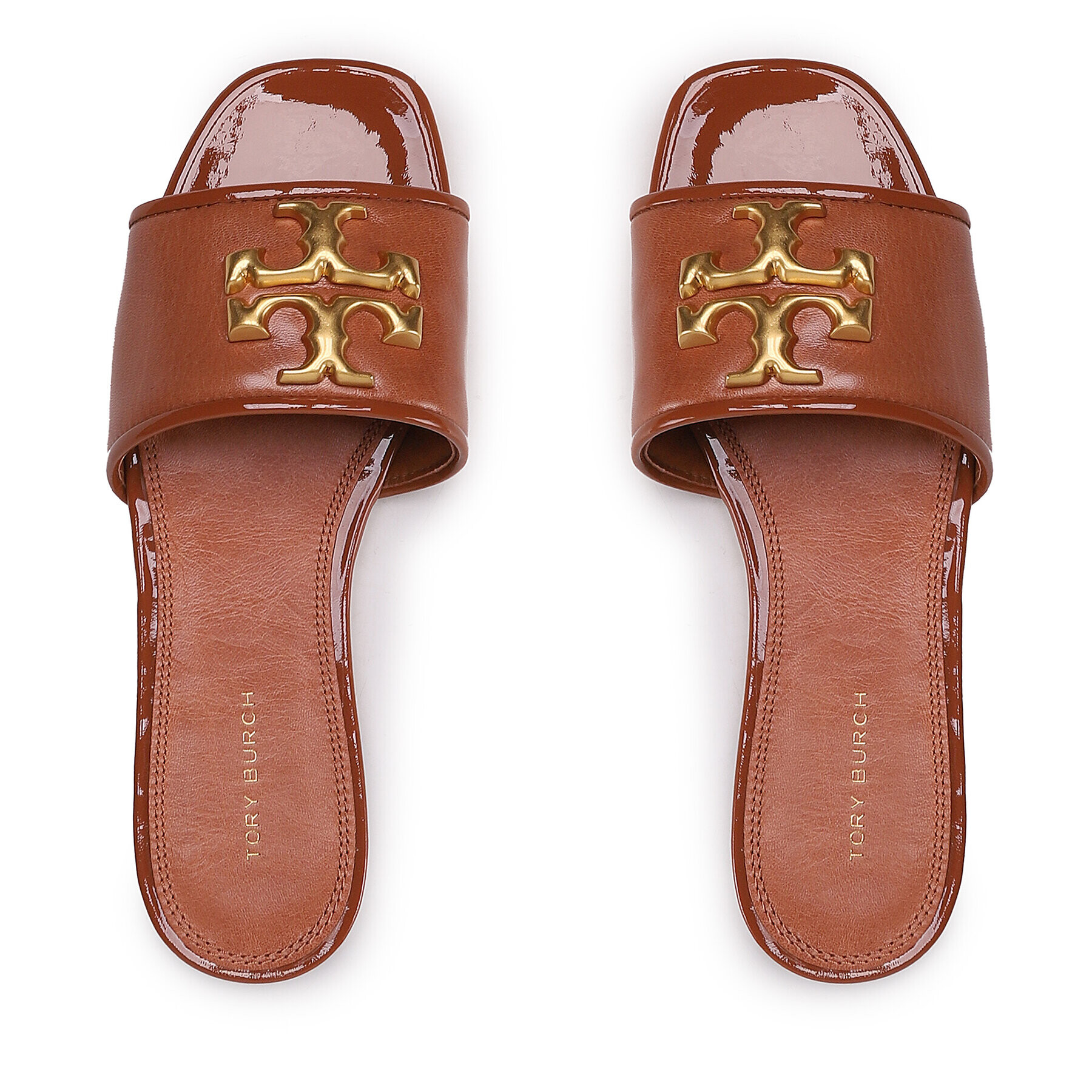 Tory Burch Чехли Eleanor 88744 Кафяв - Pepit.bg