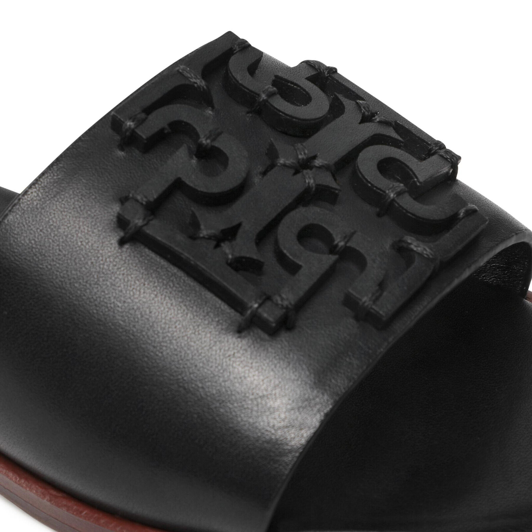 Tory Burch Чехли Ines Slide 88784 Черен - Pepit.bg