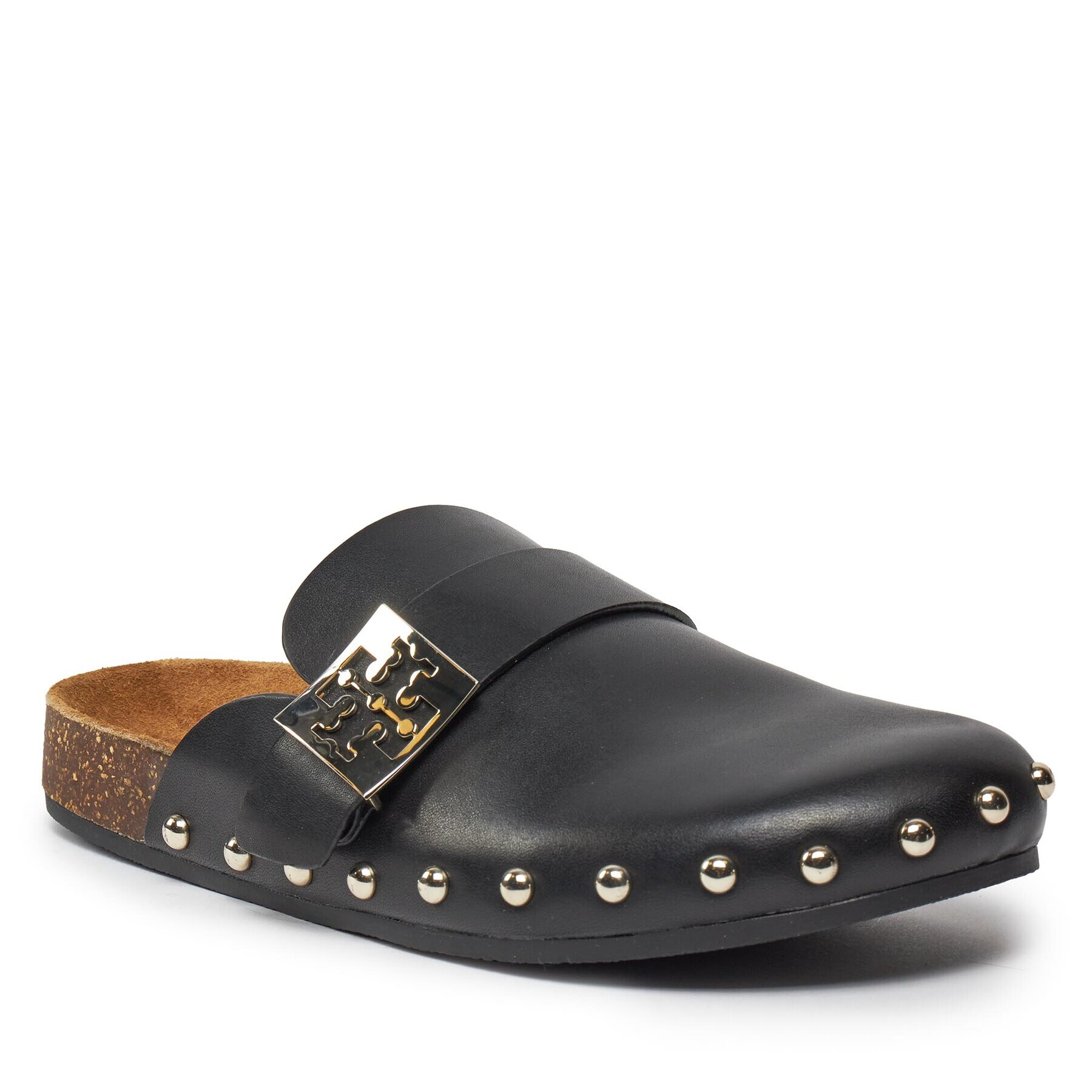 Tory Burch Чехли Mellow Stud Mule 154448 Черен - Pepit.bg