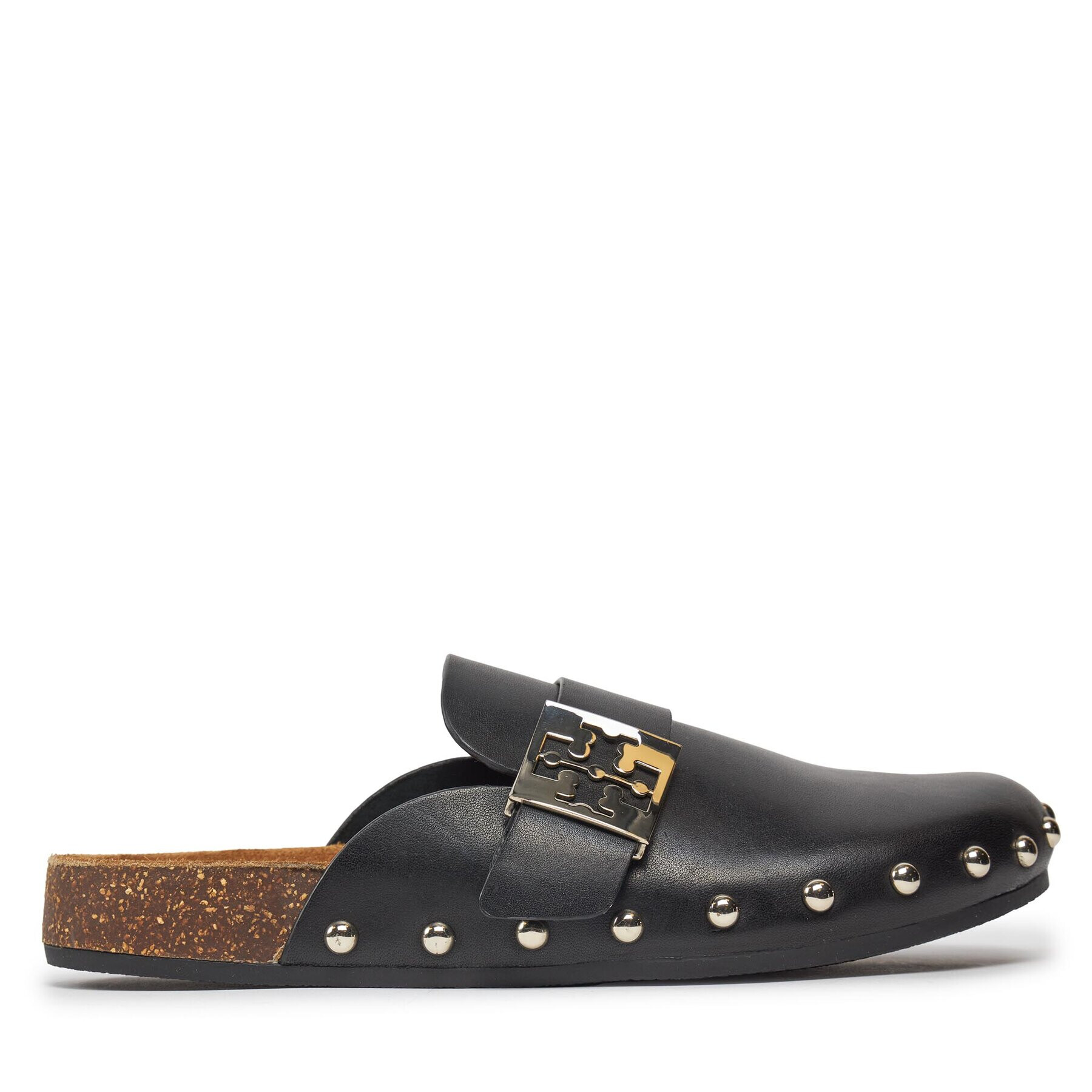 Tory Burch Чехли Mellow Stud Mule 154448 Черен - Pepit.bg