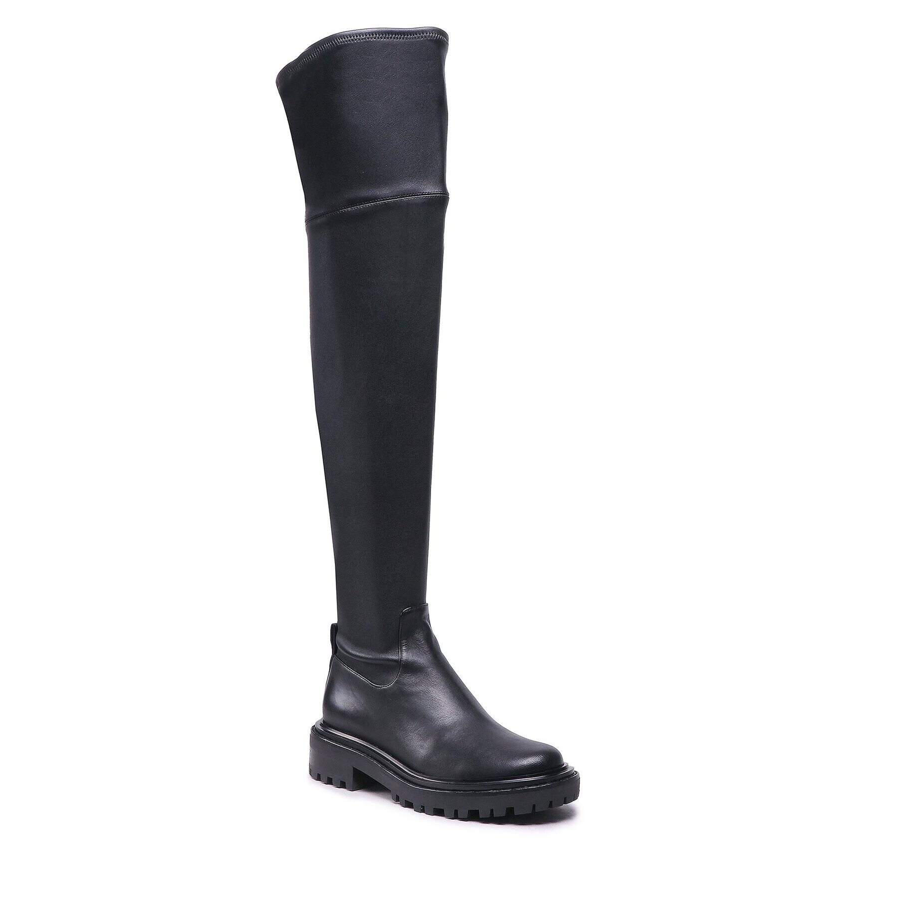 Tory Burch Чизми Utility Lug Otk Boot 137660 Черен - Pepit.bg