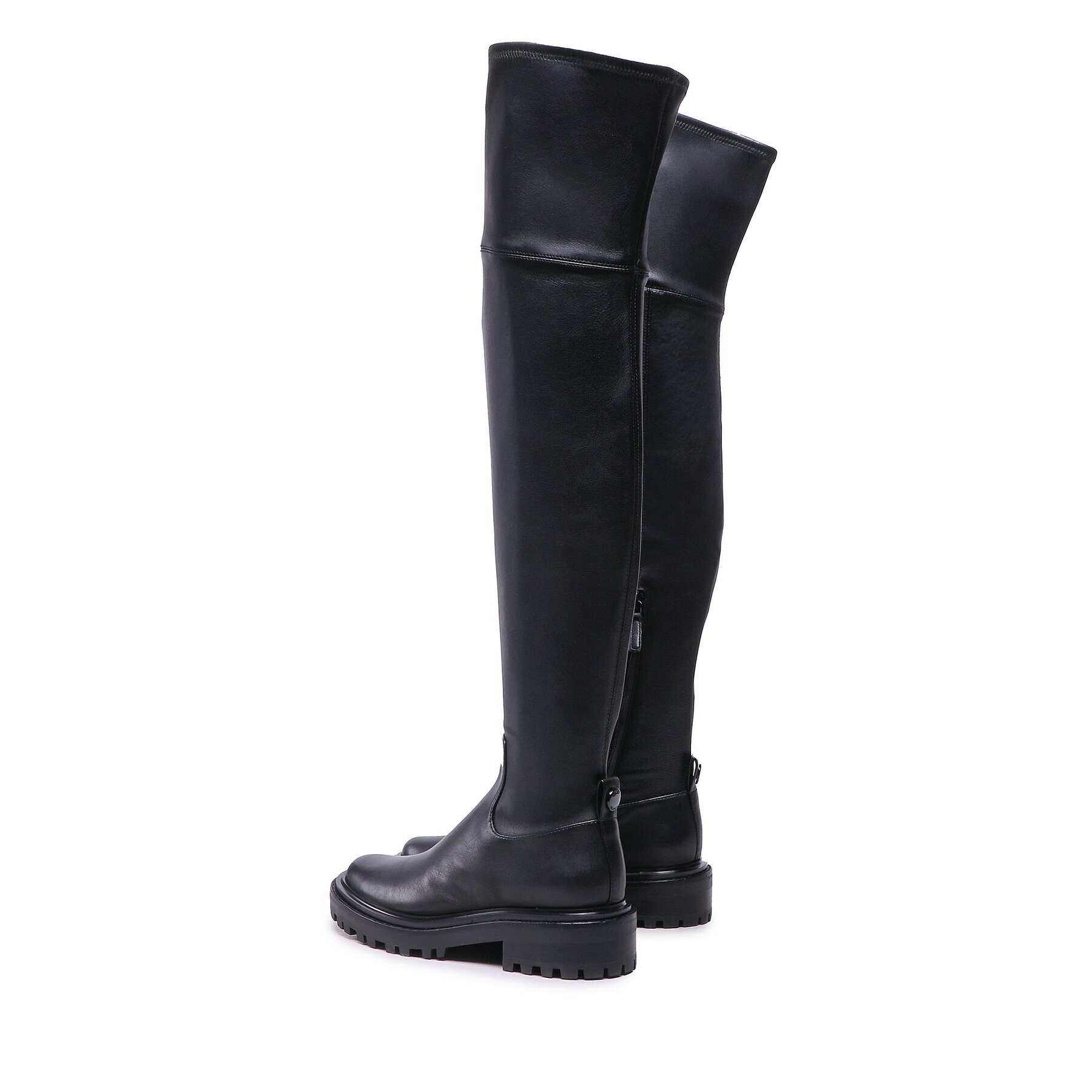 Tory Burch Чизми Utility Lug Otk Boot 137660 Черен - Pepit.bg