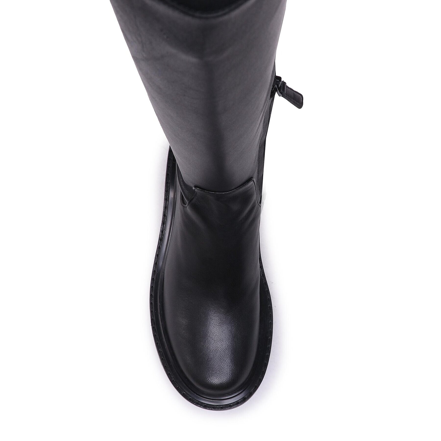 Tory Burch Чизми Utility Lug Otk Boot 137660 Черен - Pepit.bg