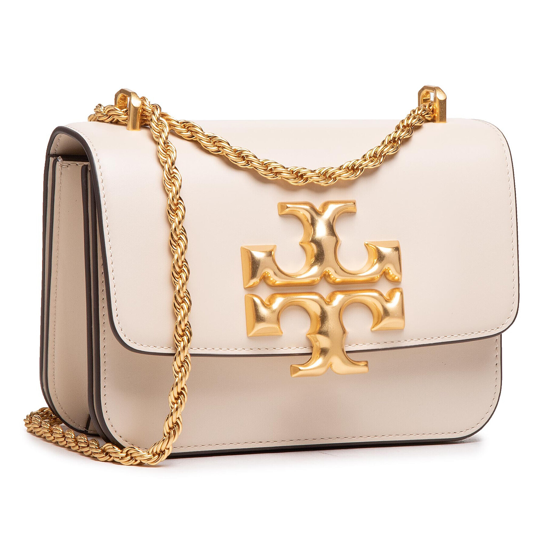 Tory Burch Дамска чанта Eleanor Small Convertible Shoulder Bag 73589 Бежов - Pepit.bg