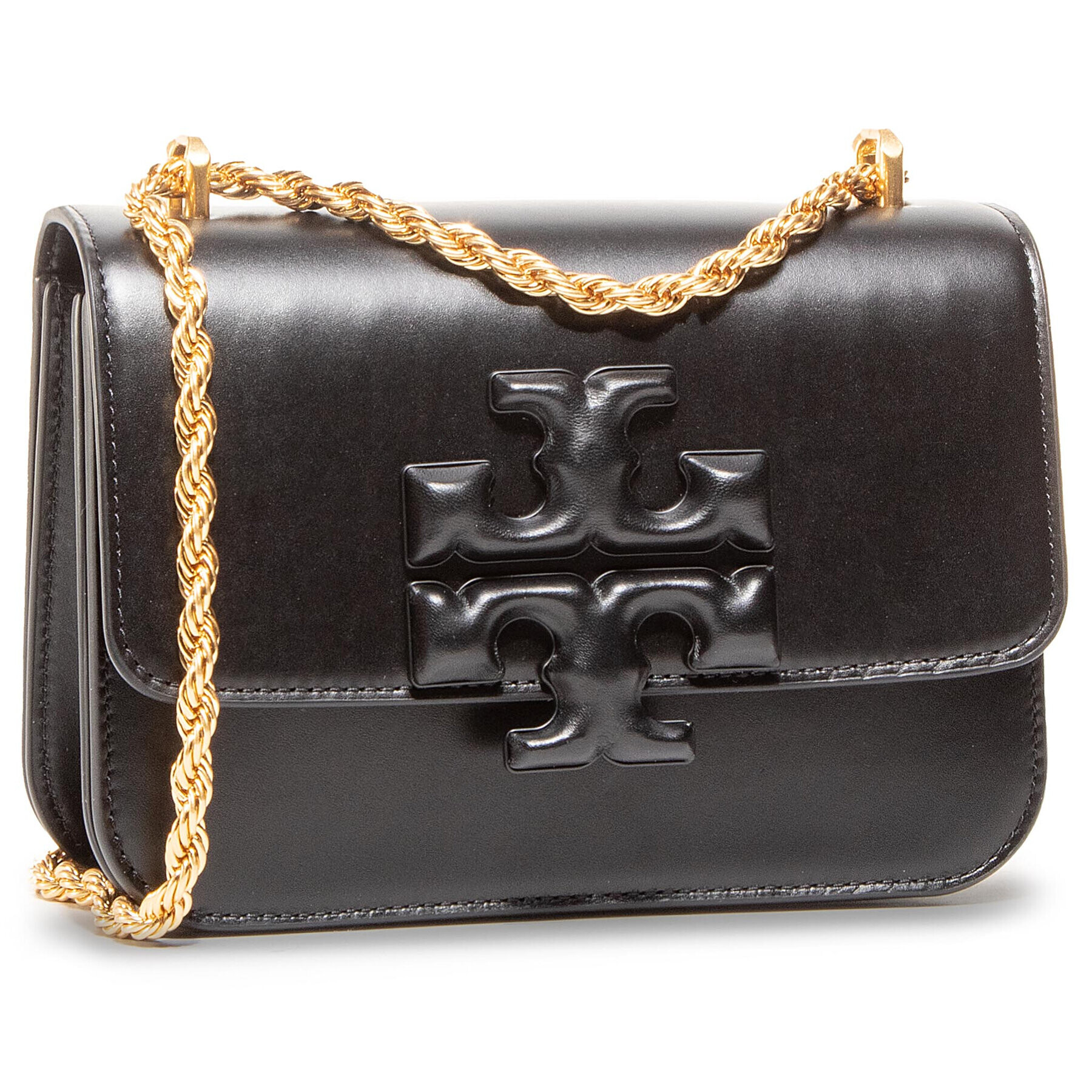 Tory Burch Дамска чанта Eleanor Small Convertible Shoulder Bag 75004 Черен - Pepit.bg