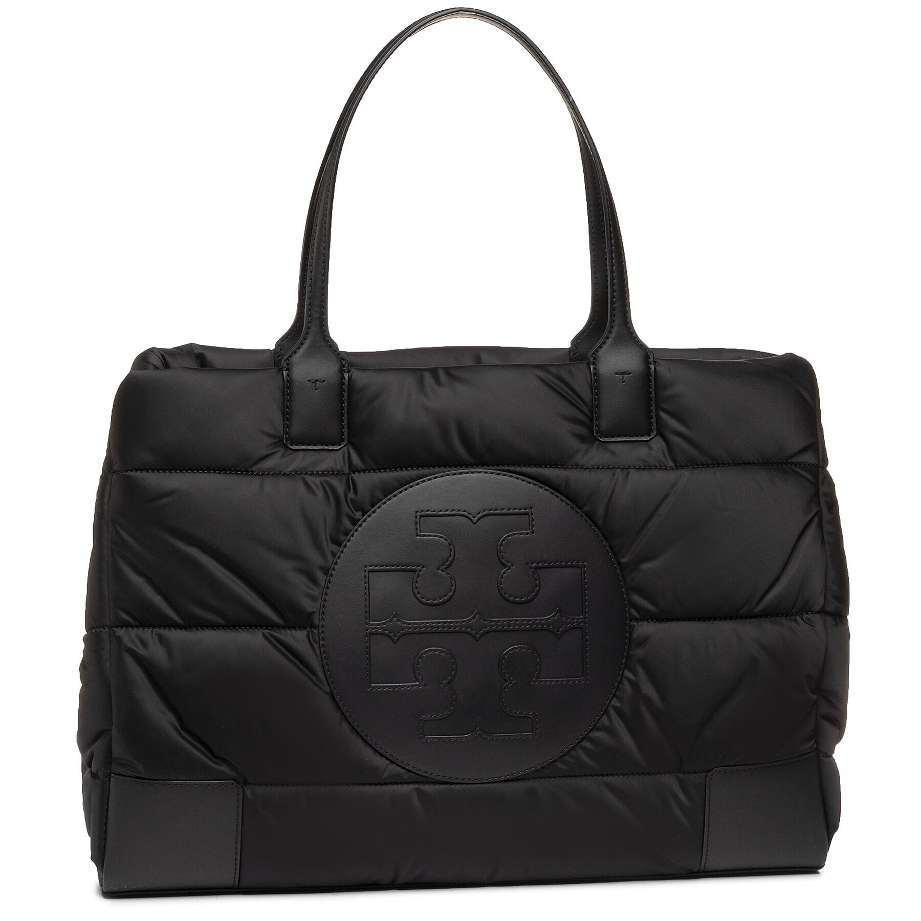 Tory Burch Дамска чанта Ella Puffer Tote 60981 Черен - Pepit.bg