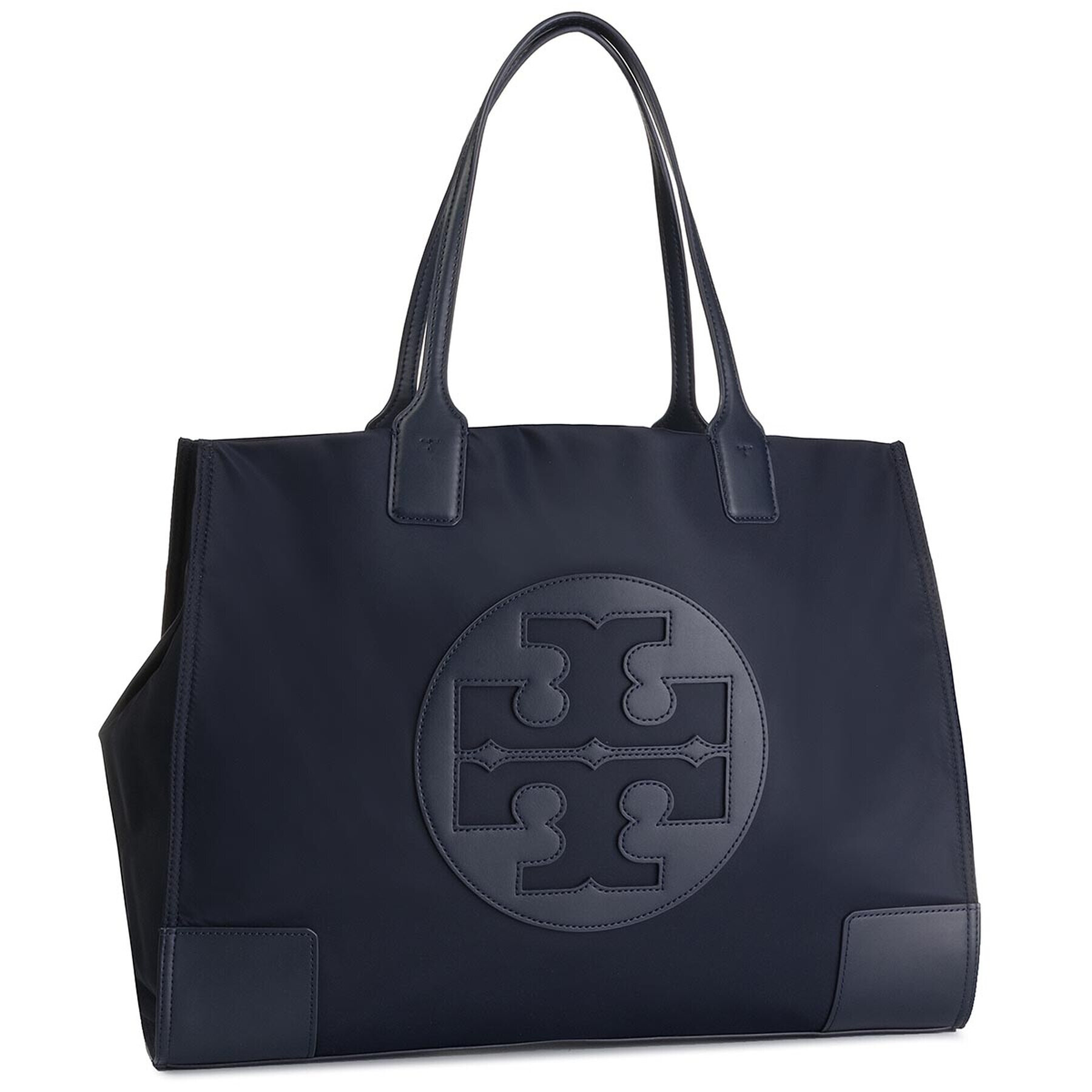 Tory Burch Дамска чанта Ella Tote 55228 Тъмносин - Pepit.bg