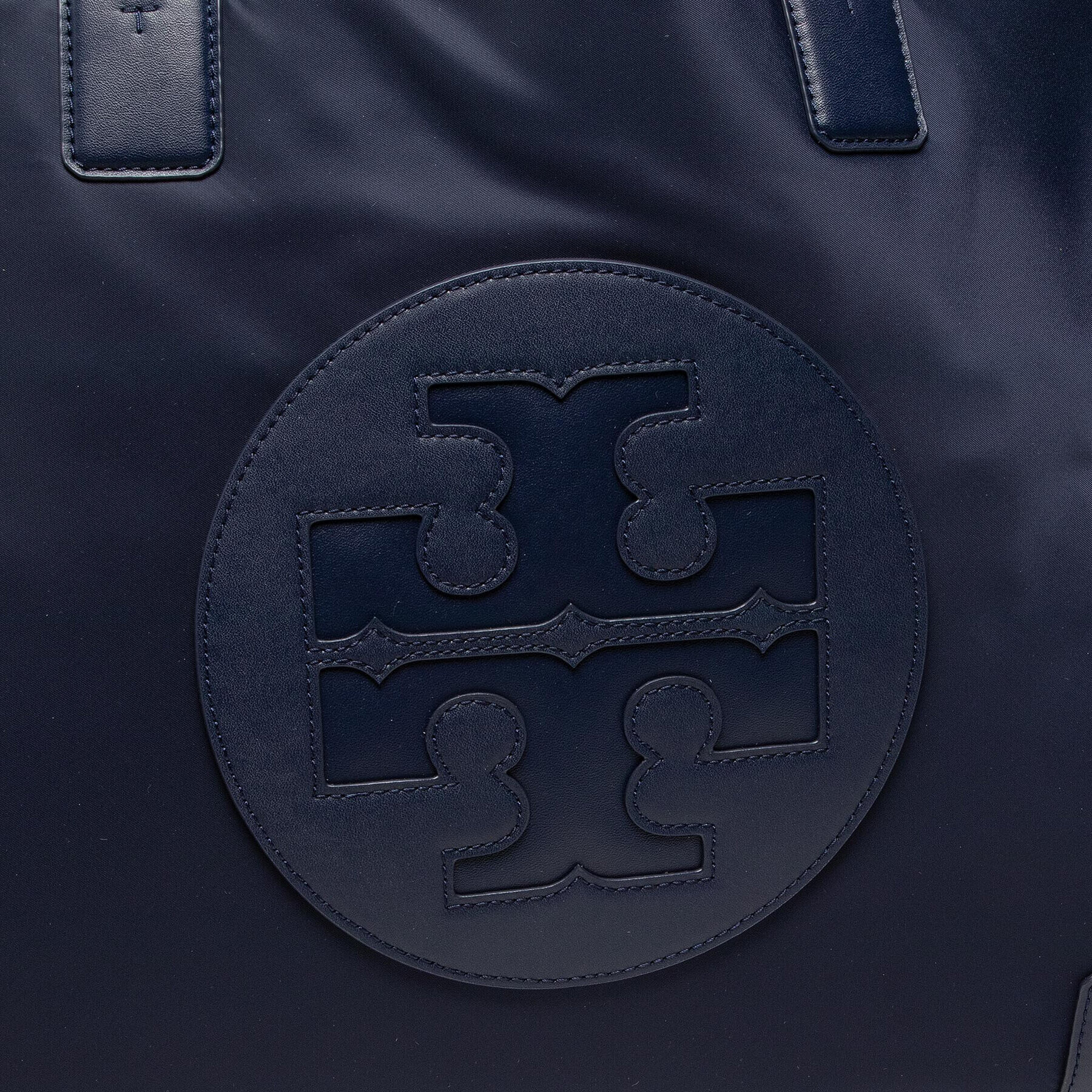 Tory Burch Дамска чанта Ella Tote 80479 Тъмносин - Pepit.bg