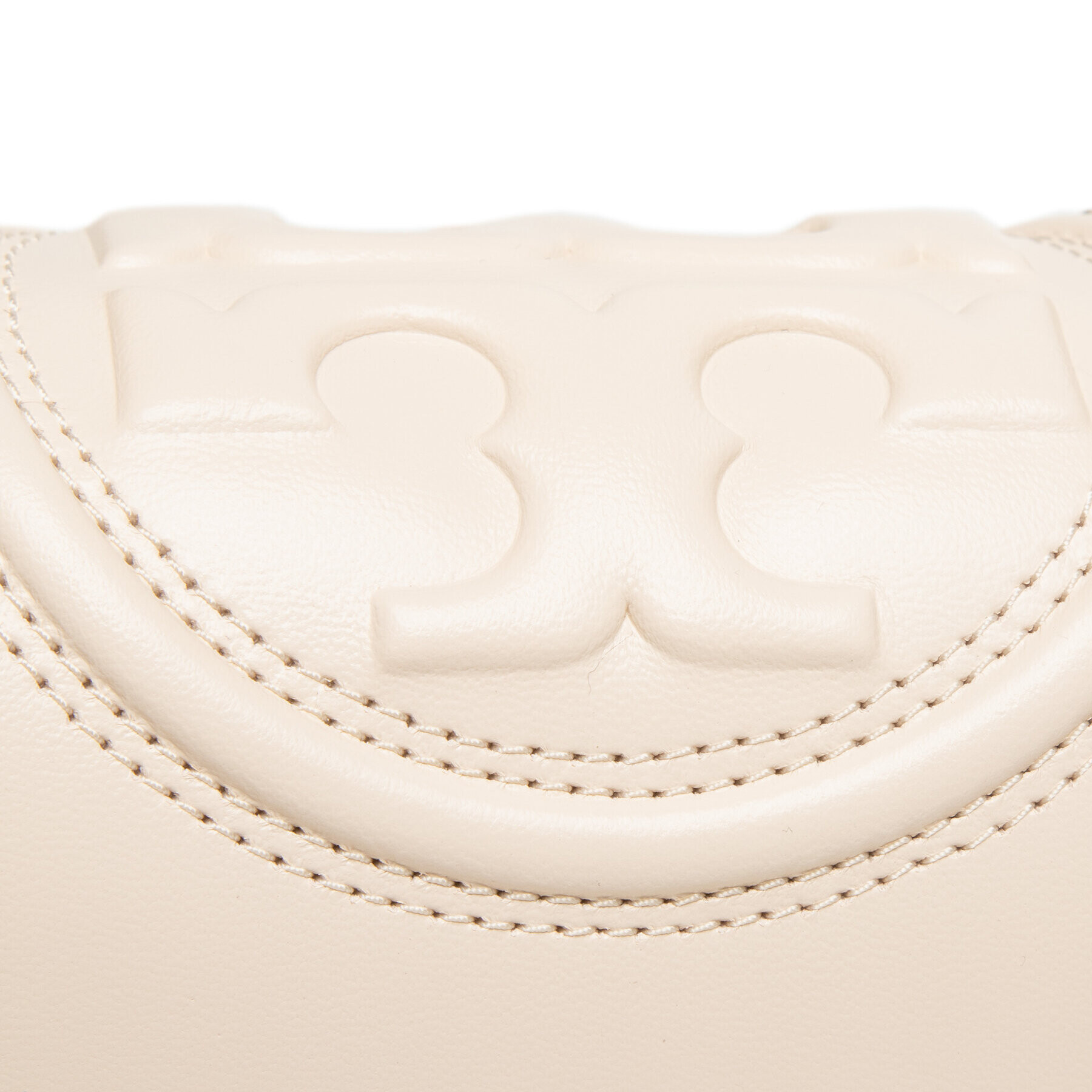 Tory Burch Дамска чанта Flaming Small Convertible Shoulder Bag 75576 Бежов - Pepit.bg