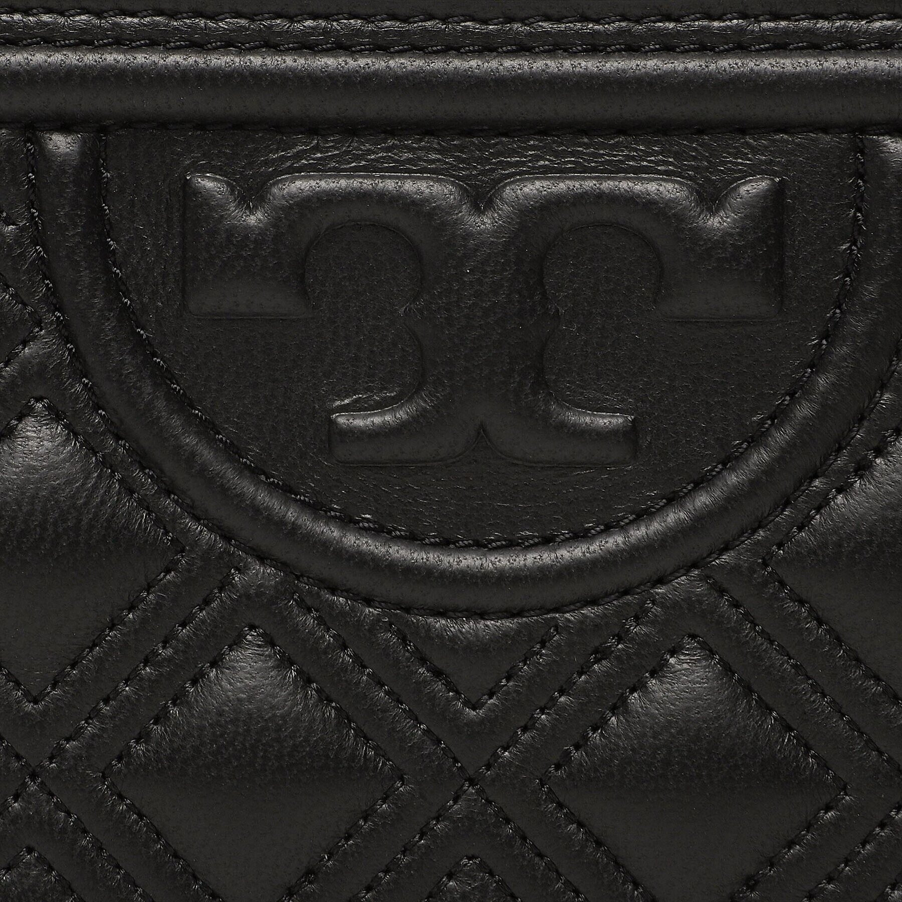 Tory Burch Дамска чанта Fleming Double-Zip Mini Bag 79403 Черен - Pepit.bg