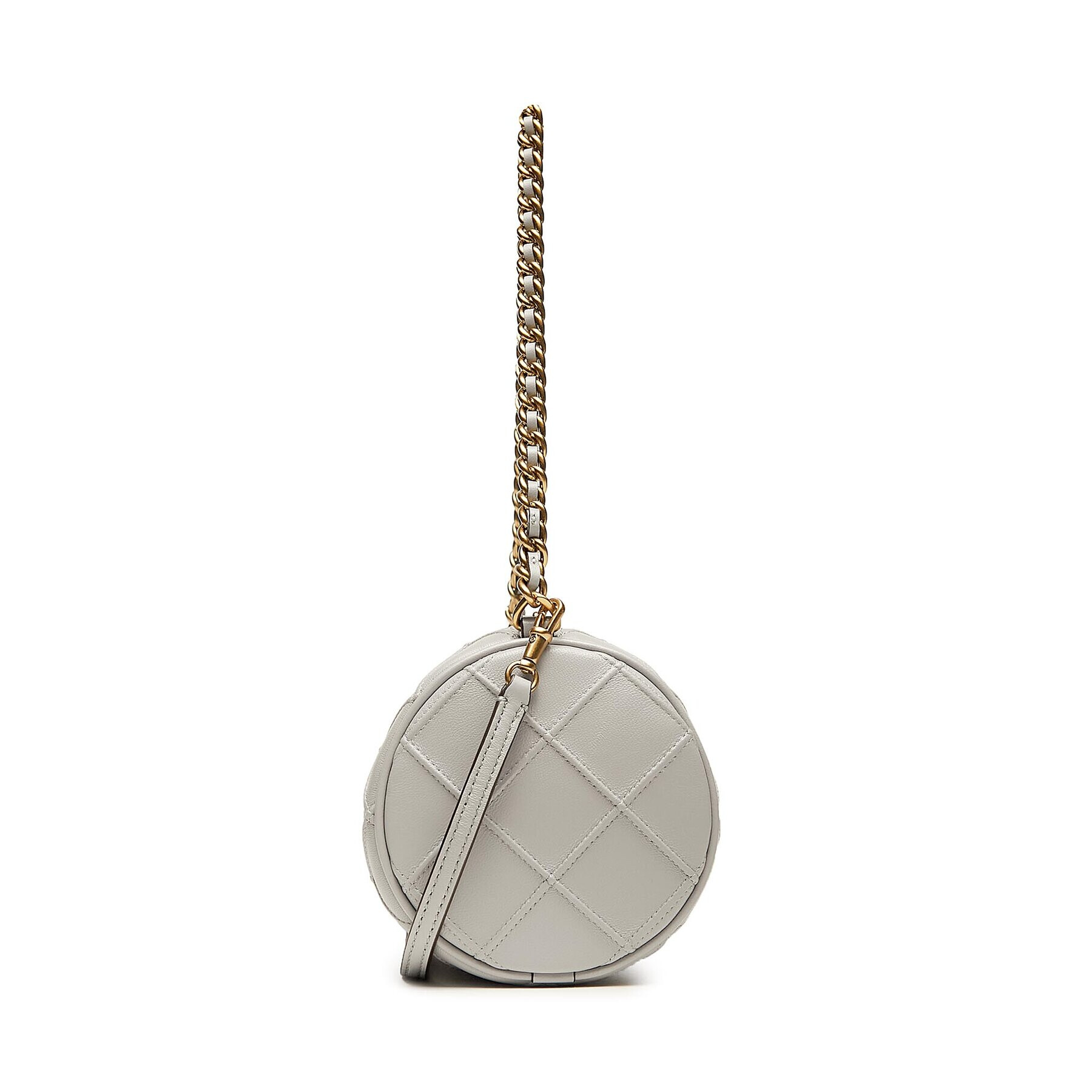 Tory Burch Дамска чанта Fleming Soft Barrel 150358 Сив - Pepit.bg