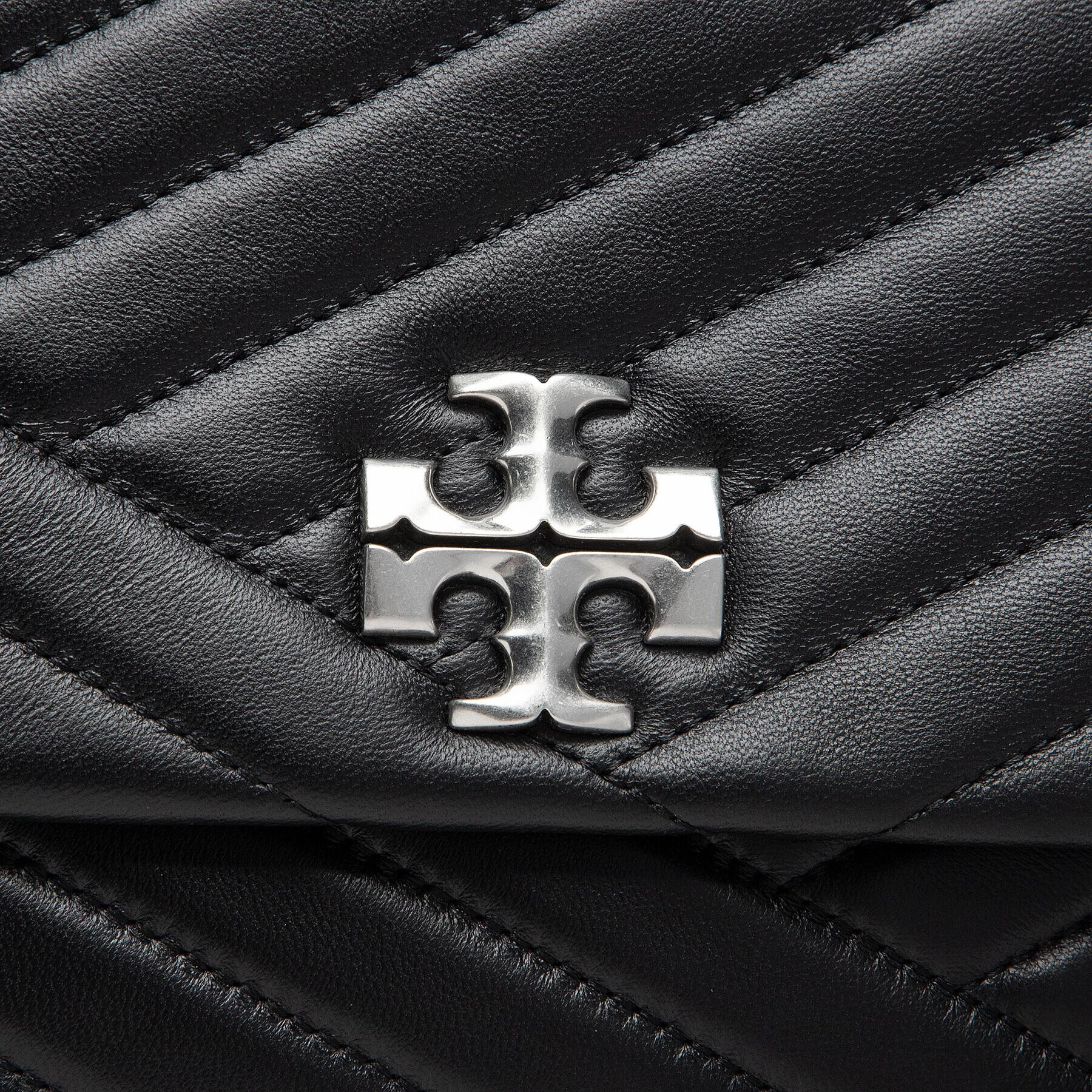 Tory Burch Дамска чанта Kira Chevron Convertible Shoulder Bag 90446 Черен - Pepit.bg