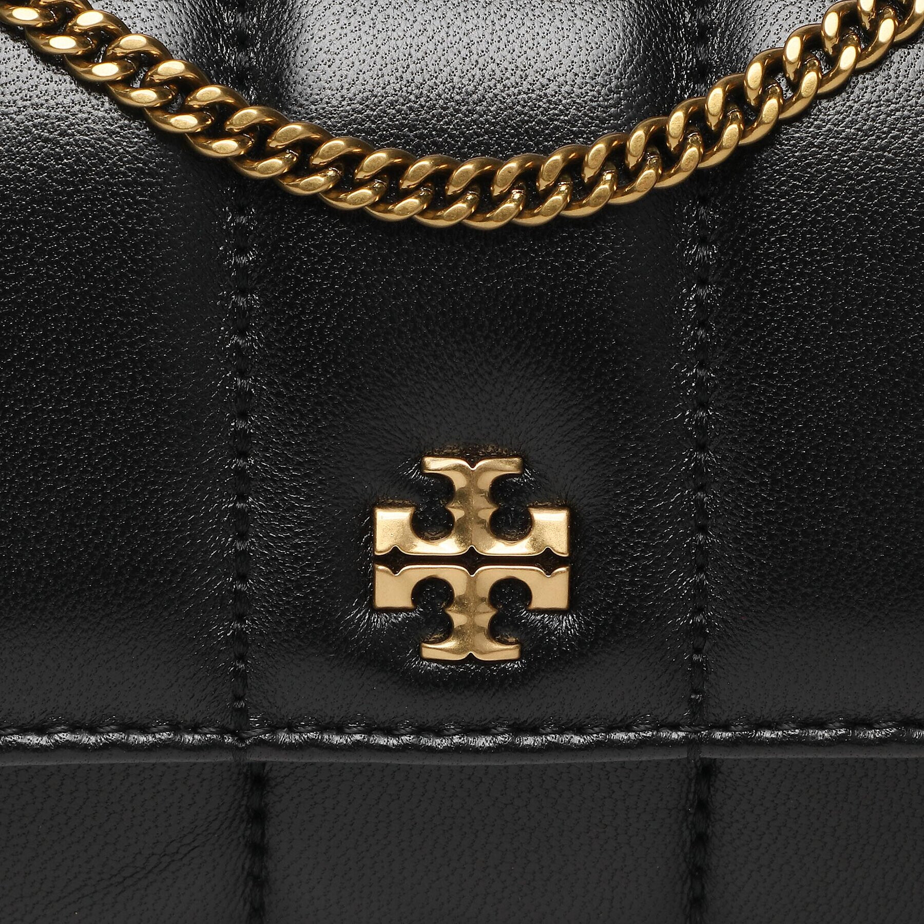 Tory Burch Дамска чанта Kira Mini Flap 142567 Черен - Pepit.bg