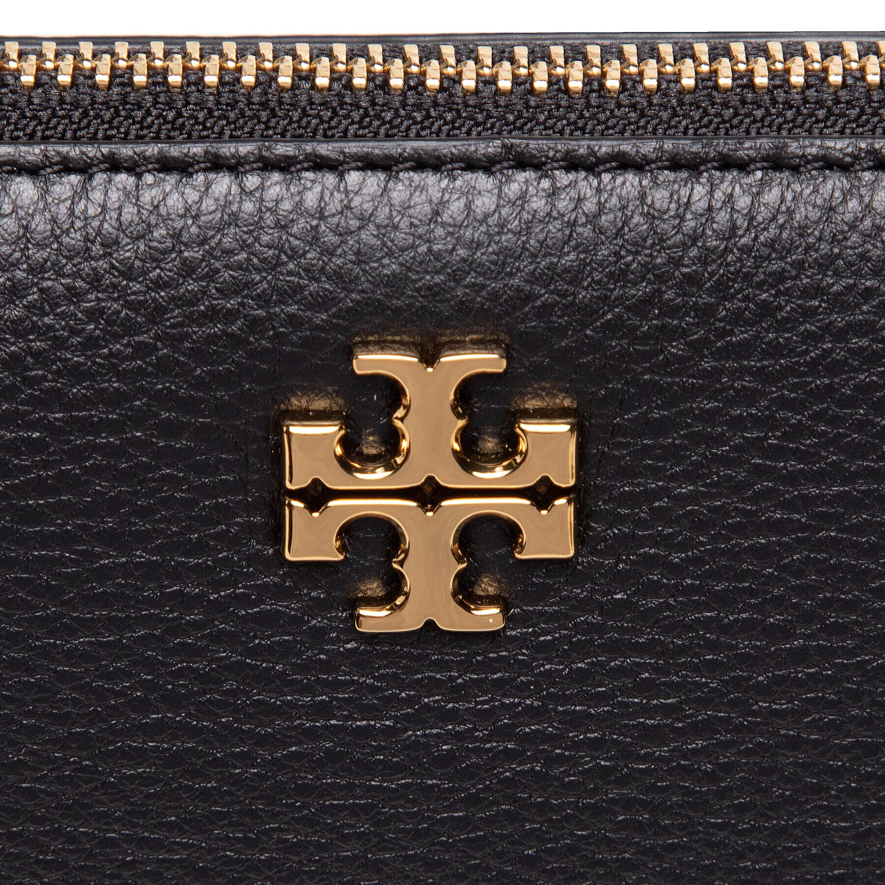 Tory Burch Дамска чанта Kira Pabbled Top-Zip Crossbody 61385 Черен - Pepit.bg