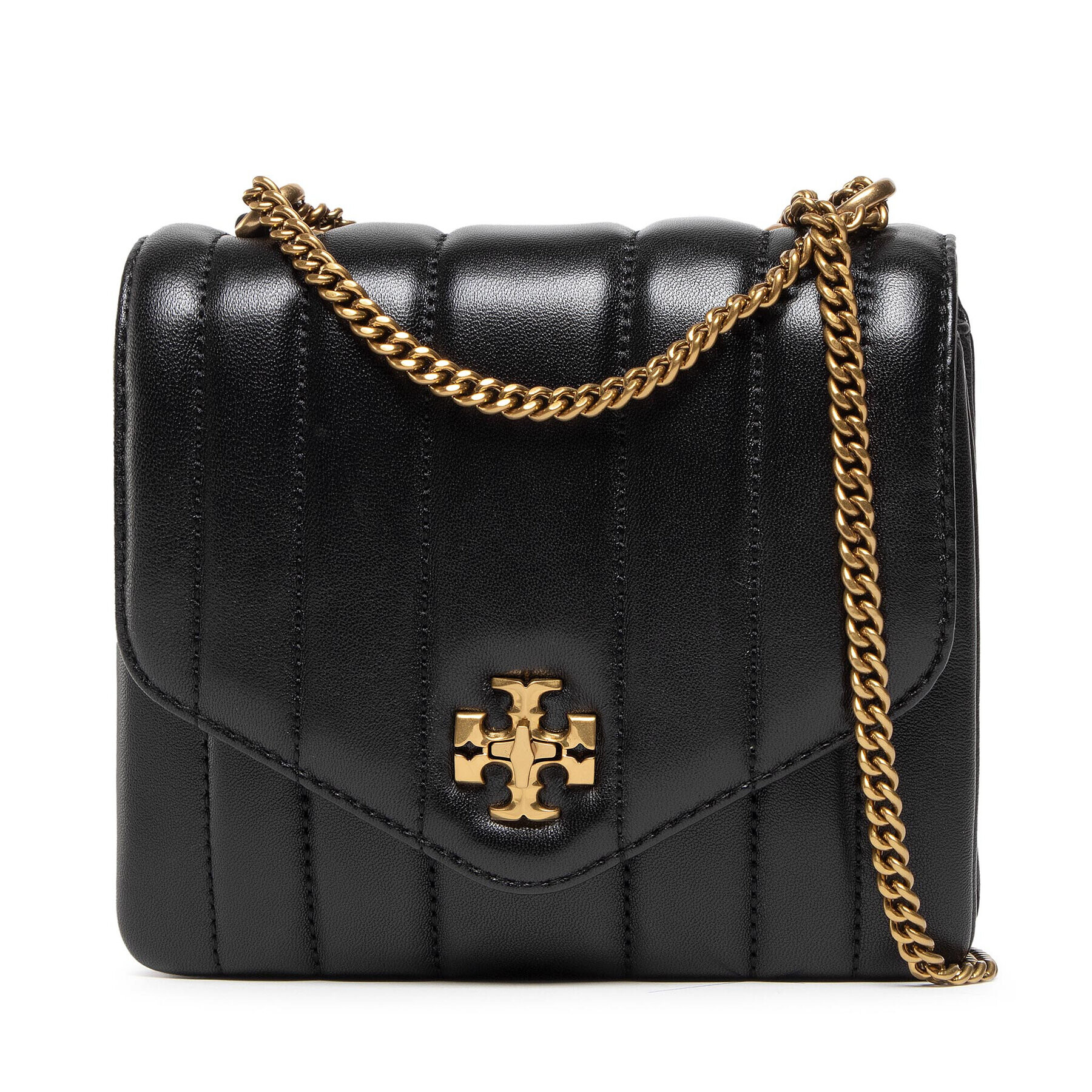 Tory Burch Дамска чанта Kira Square Crossbody 137139 Черен - Pepit.bg