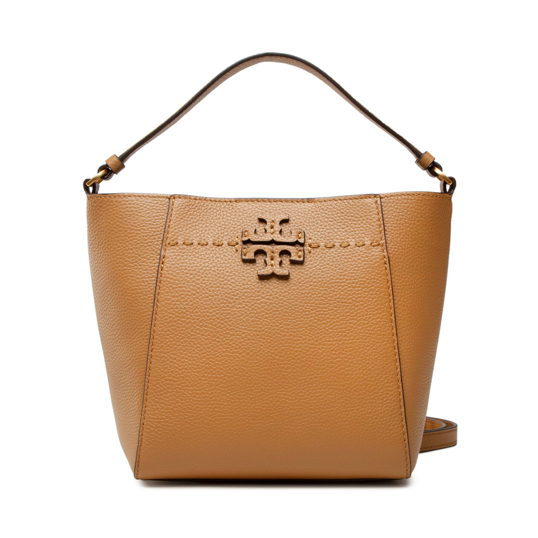 Tory Burch Дамска чанта Mcgraw Small Bucket Bag 74956 Кафяв - Pepit.bg