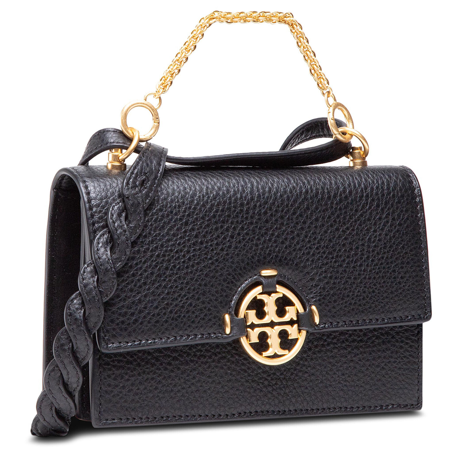 Tory Burch Дамска чанта Miller Mini Bag 80532 Черен - Pepit.bg