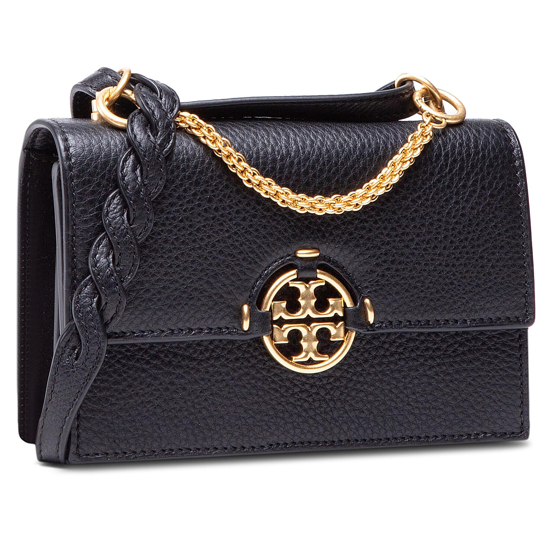 Tory Burch Дамска чанта Miller Mini Bag 80532 Черен - Pepit.bg