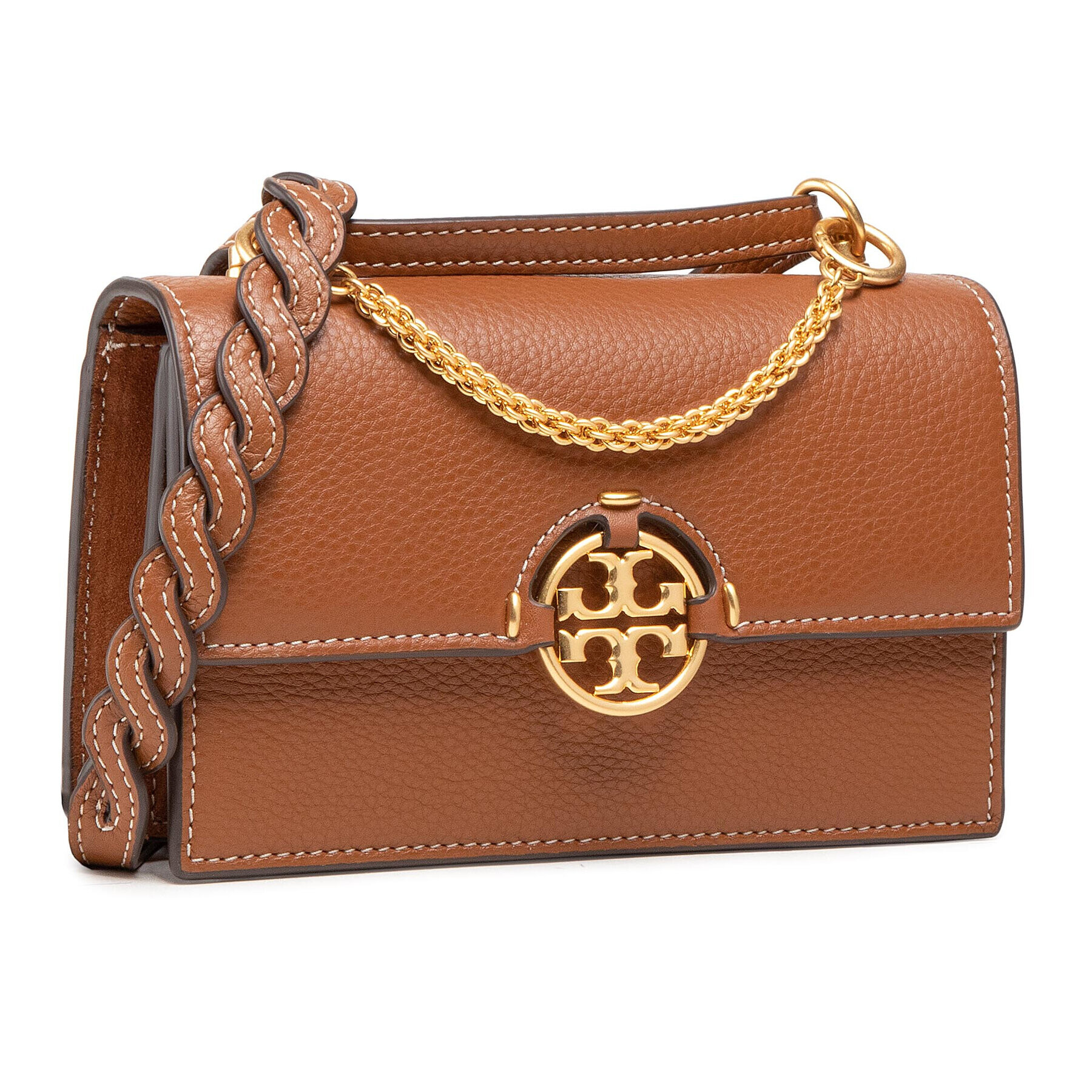 Tory Burch Дамска чанта Miller Mini Bag 80532 Кафяв - Pepit.bg