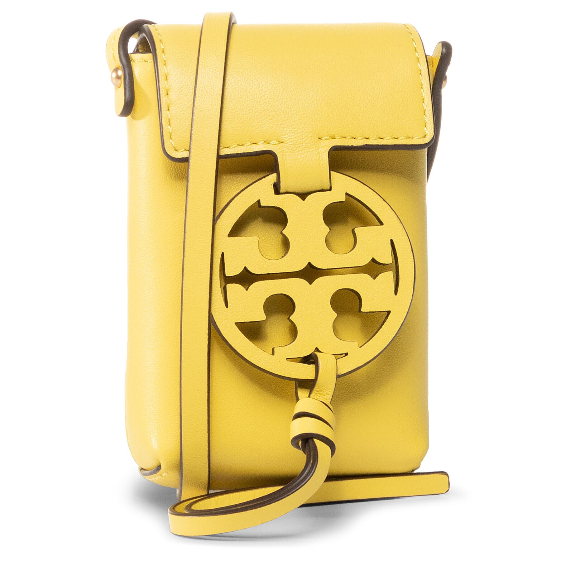 Tory Burch Дамска чанта Miller Nano 73180 Жълт - Pepit.bg