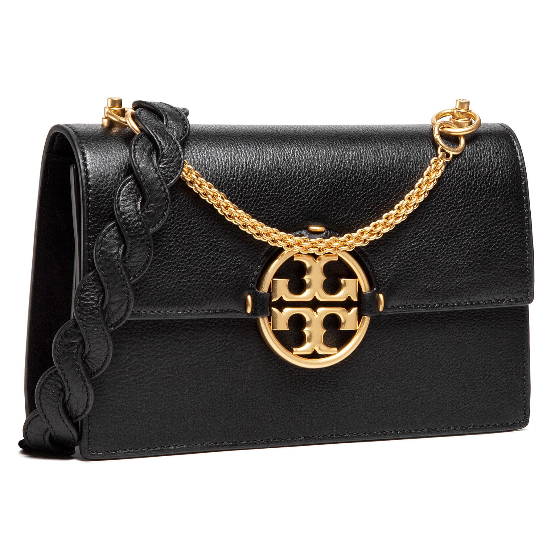 Tory Burch Дамска чанта Miller Shoulder Bag 81688 Черен - Pepit.bg