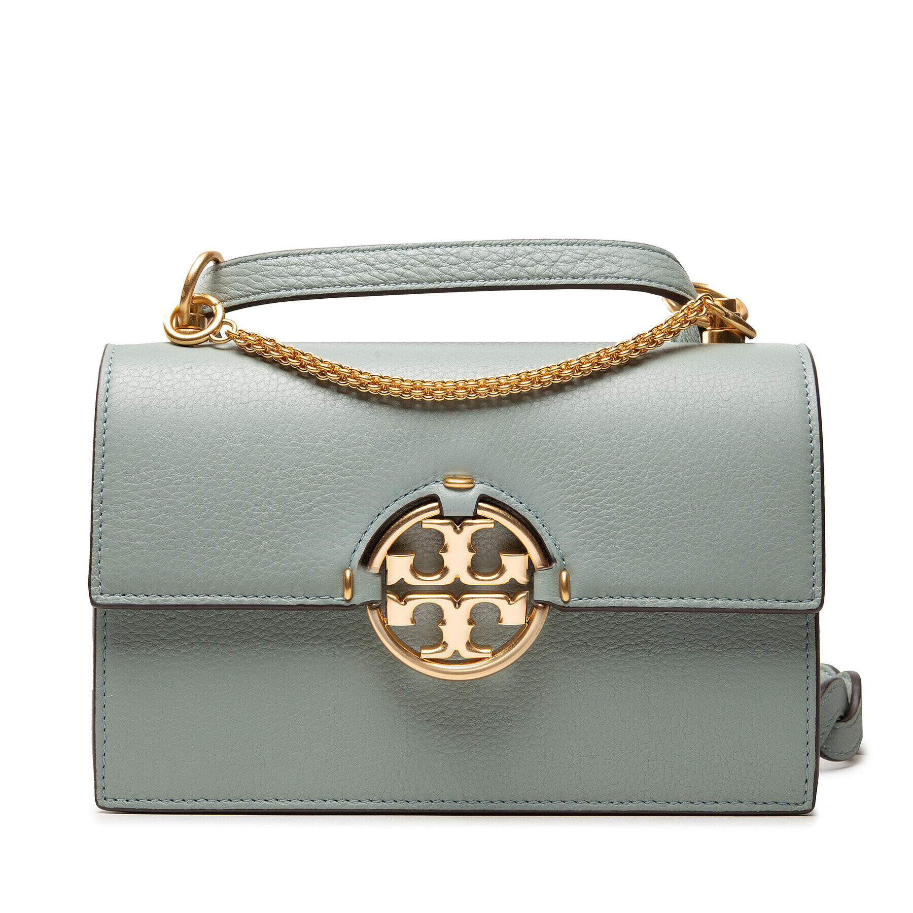 Tory Burch Дамска чанта Miller Small Flap Shoulder Bag 88208 Зелен - Pepit.bg