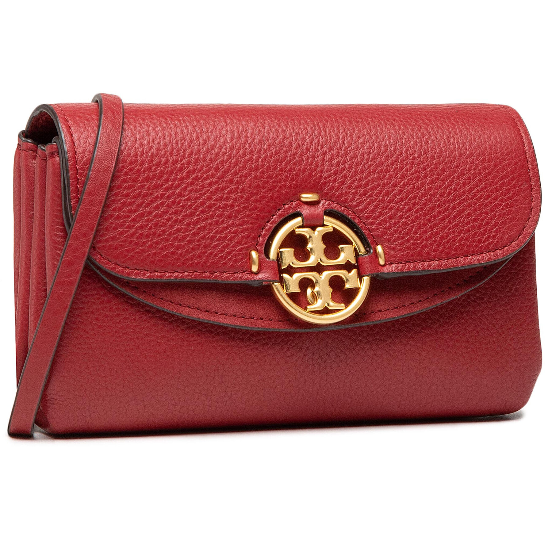 Tory Burch Дамска чанта Miller Wallet 80808 Бордо - Pepit.bg