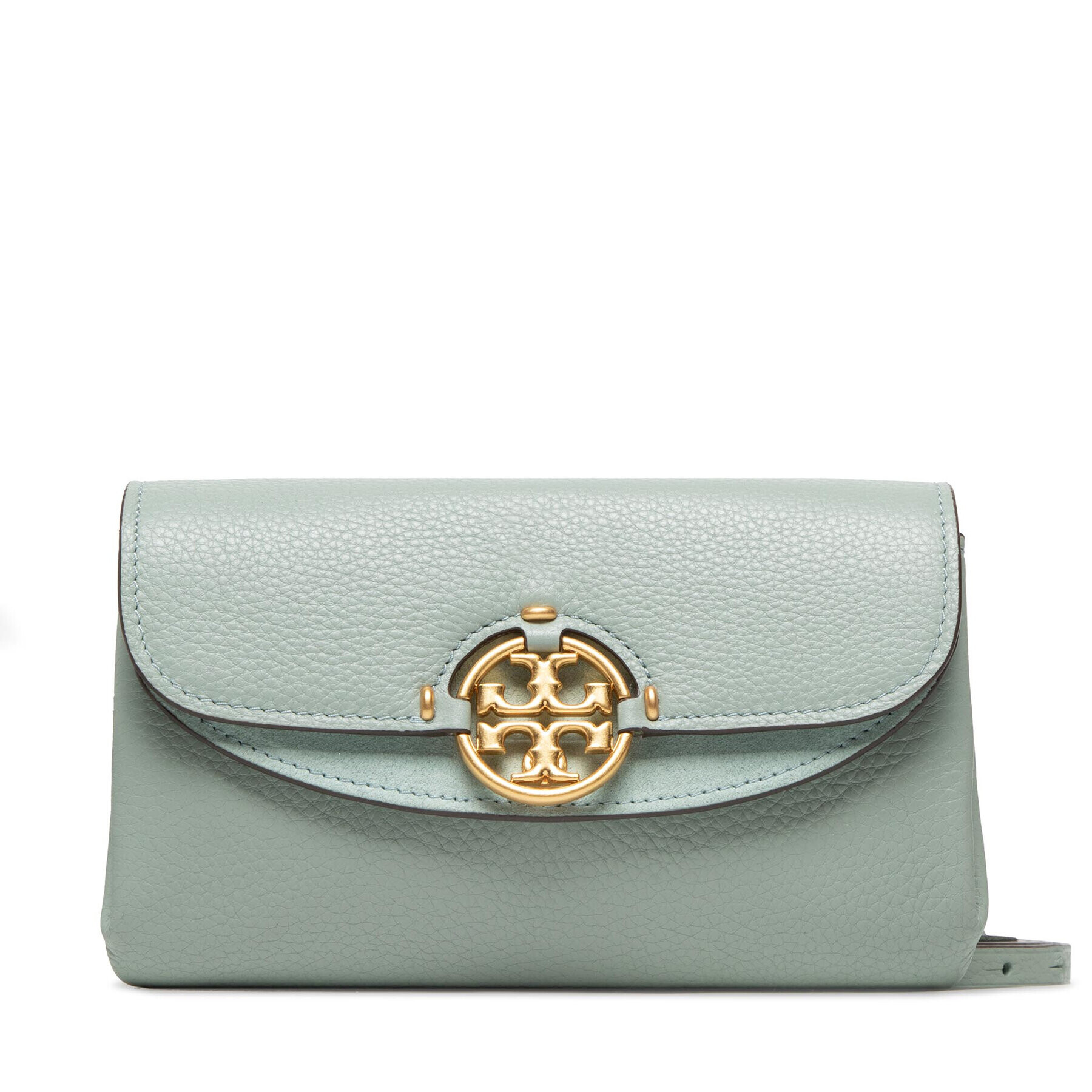 Tory Burch Дамска чанта Miller Wallet Crossbody 80808 Син - Pepit.bg