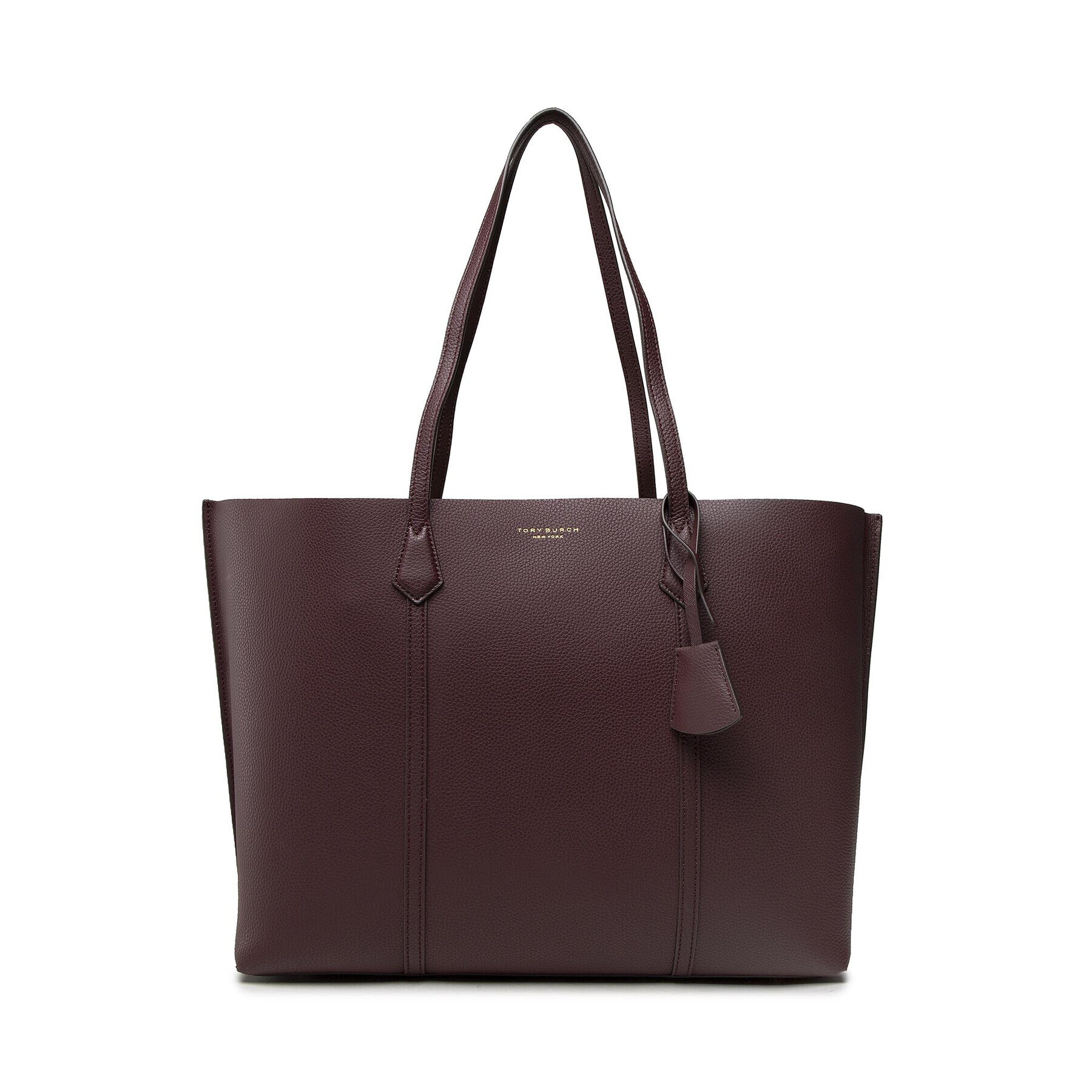 Tory Burch Дамска чанта Perry Triple 81932 Бордо - Pepit.bg