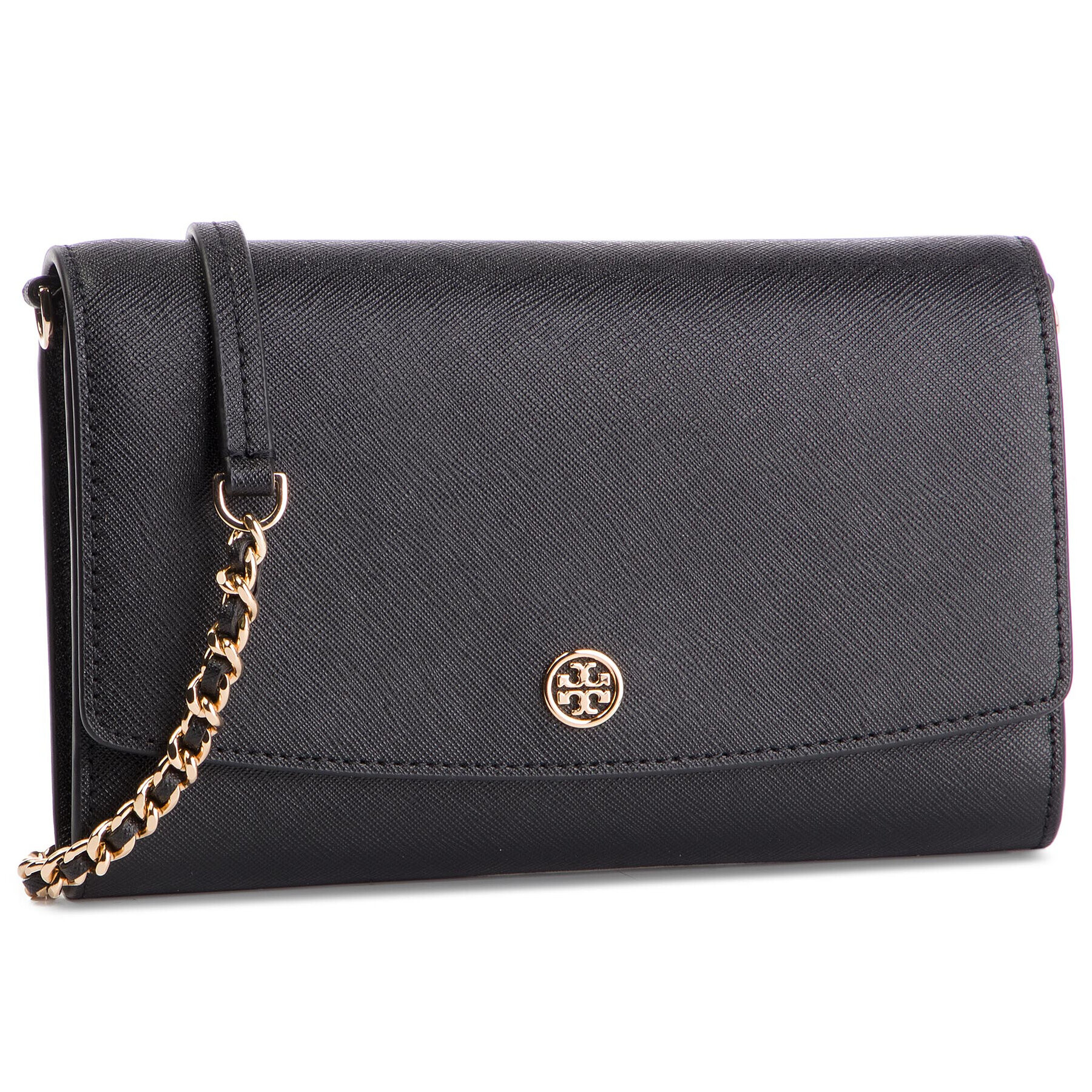 Tory Burch Дамска чанта Robinson Chain Wallet 54277 Черен - Pepit.bg