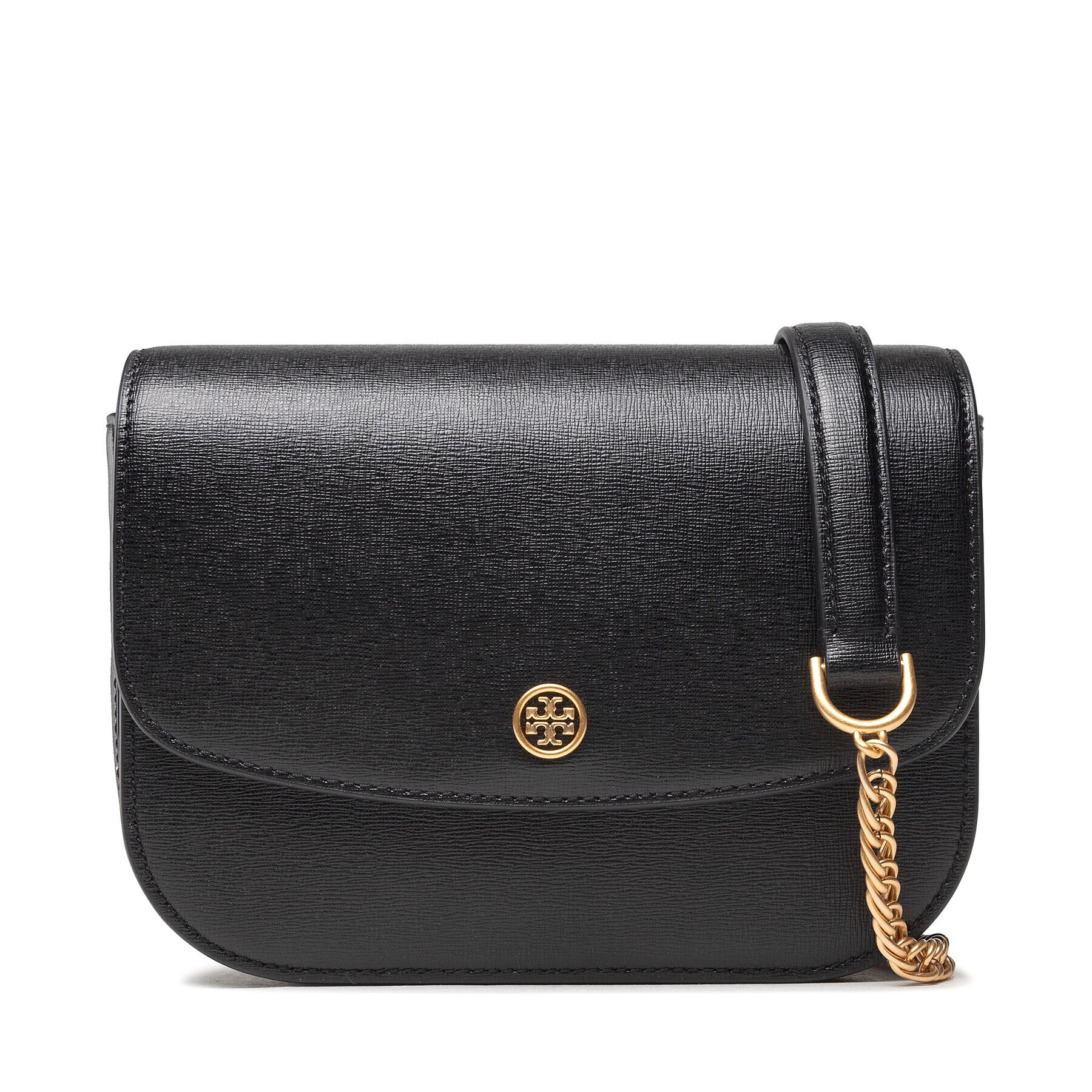 Tory Burch Дамска чанта Robinson Convertible Shoulder Bag 83077 Черен - Pepit.bg