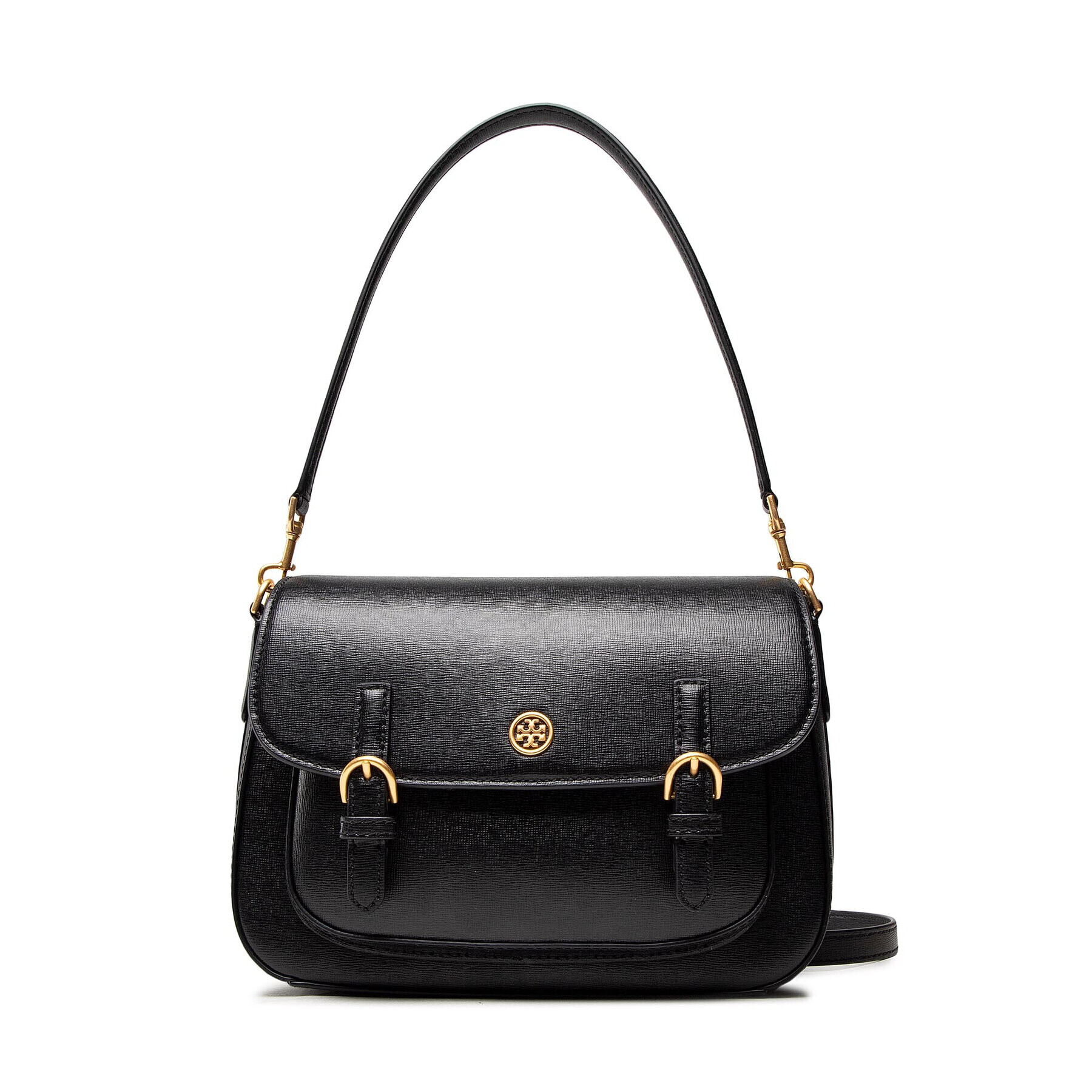 Tory Burch Дамска чанта Robinson Messenger 83082 Черен - Pepit.bg