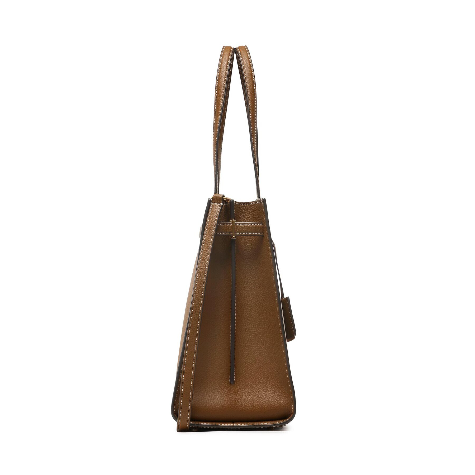 Tory Burch Дамска чанта Robinson Satchel 143193 Кафяв - Pepit.bg