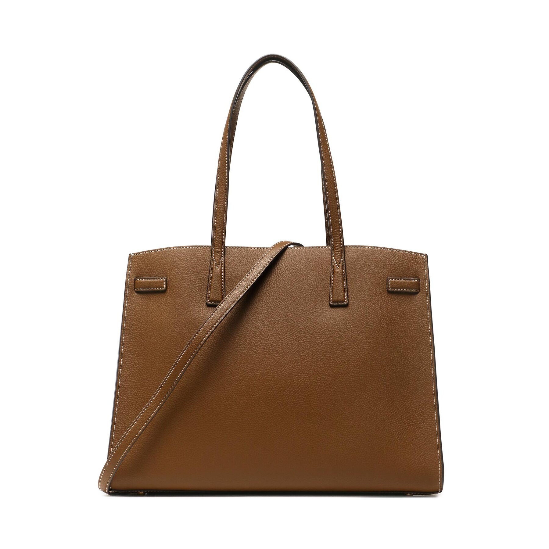 Tory Burch Дамска чанта Robinson Satchel 143193 Кафяв - Pepit.bg