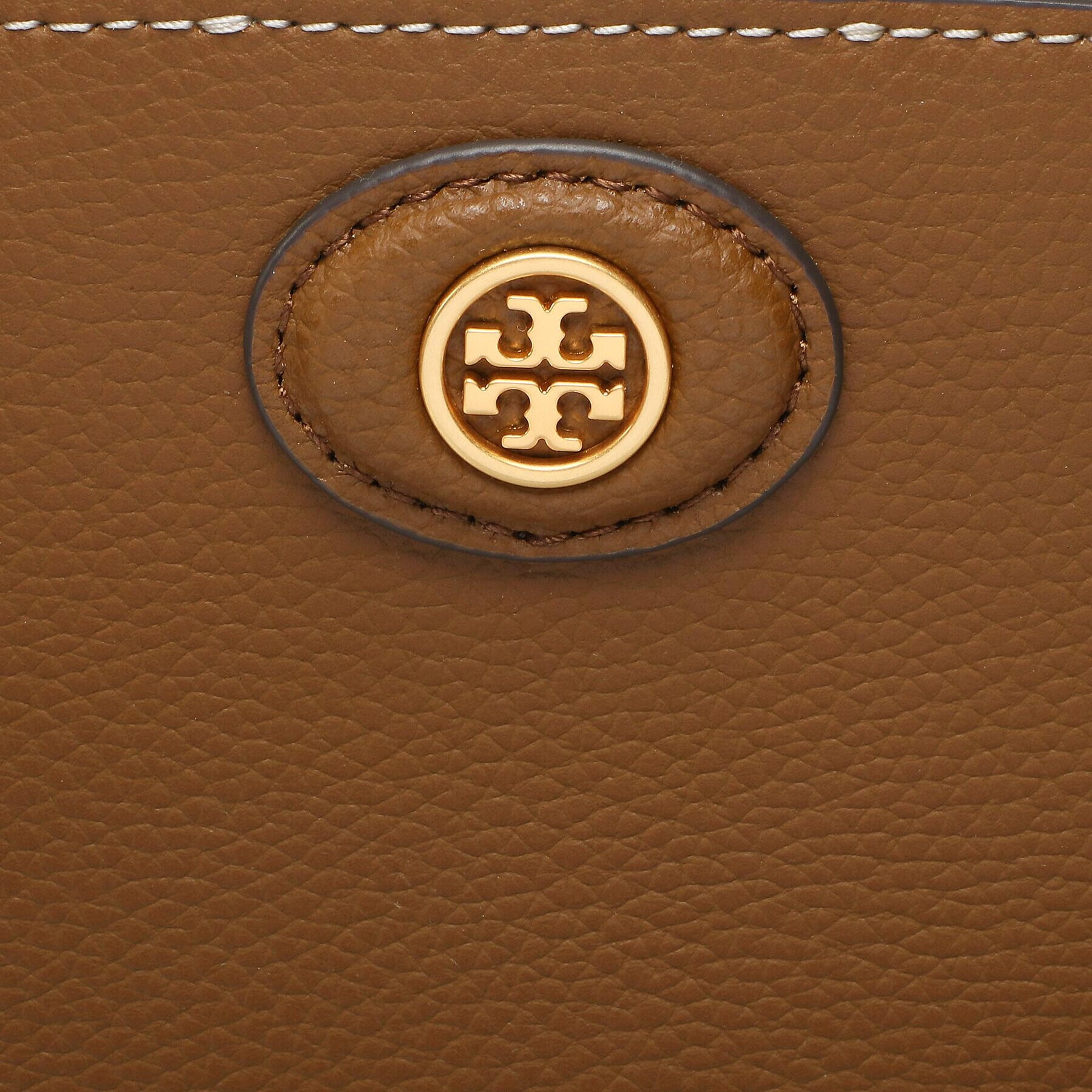 Tory Burch Дамска чанта Small Robinson Satchel 143194 Кафяв - Pepit.bg