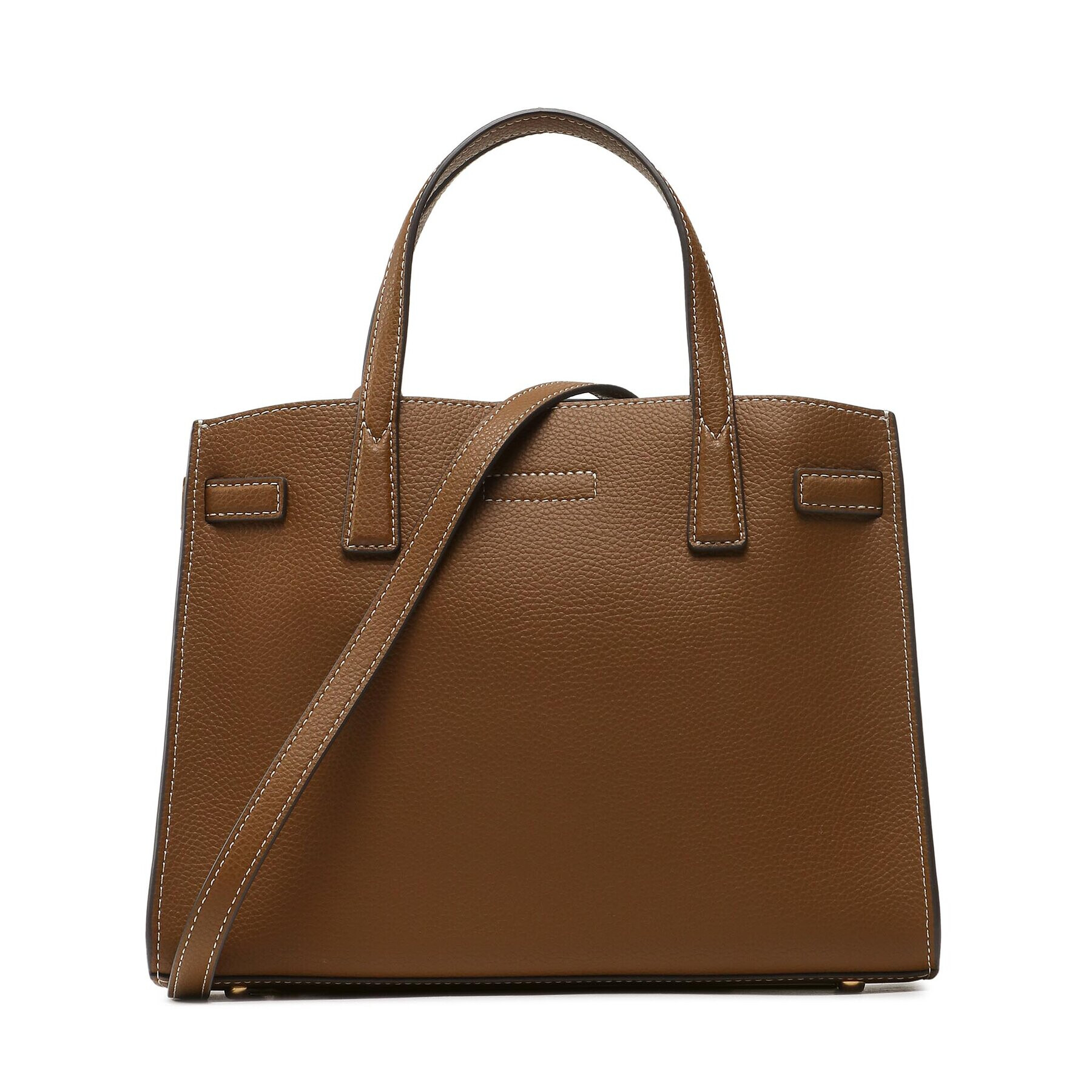 Tory Burch Дамска чанта Small Robinson Satchel 143194 Кафяв - Pepit.bg