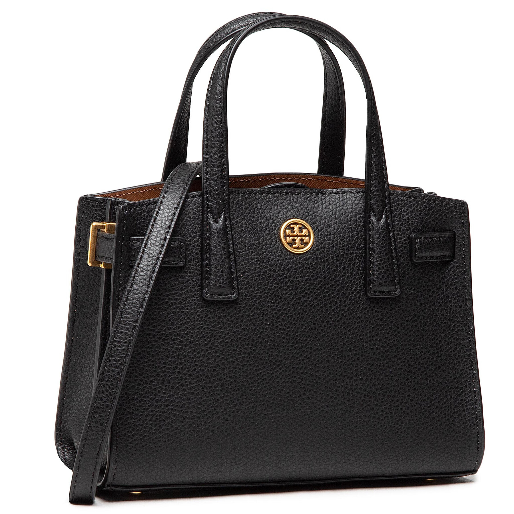 Tory Burch Дамска чанта Walker Micro Satchel 79405 Черен - Pepit.bg