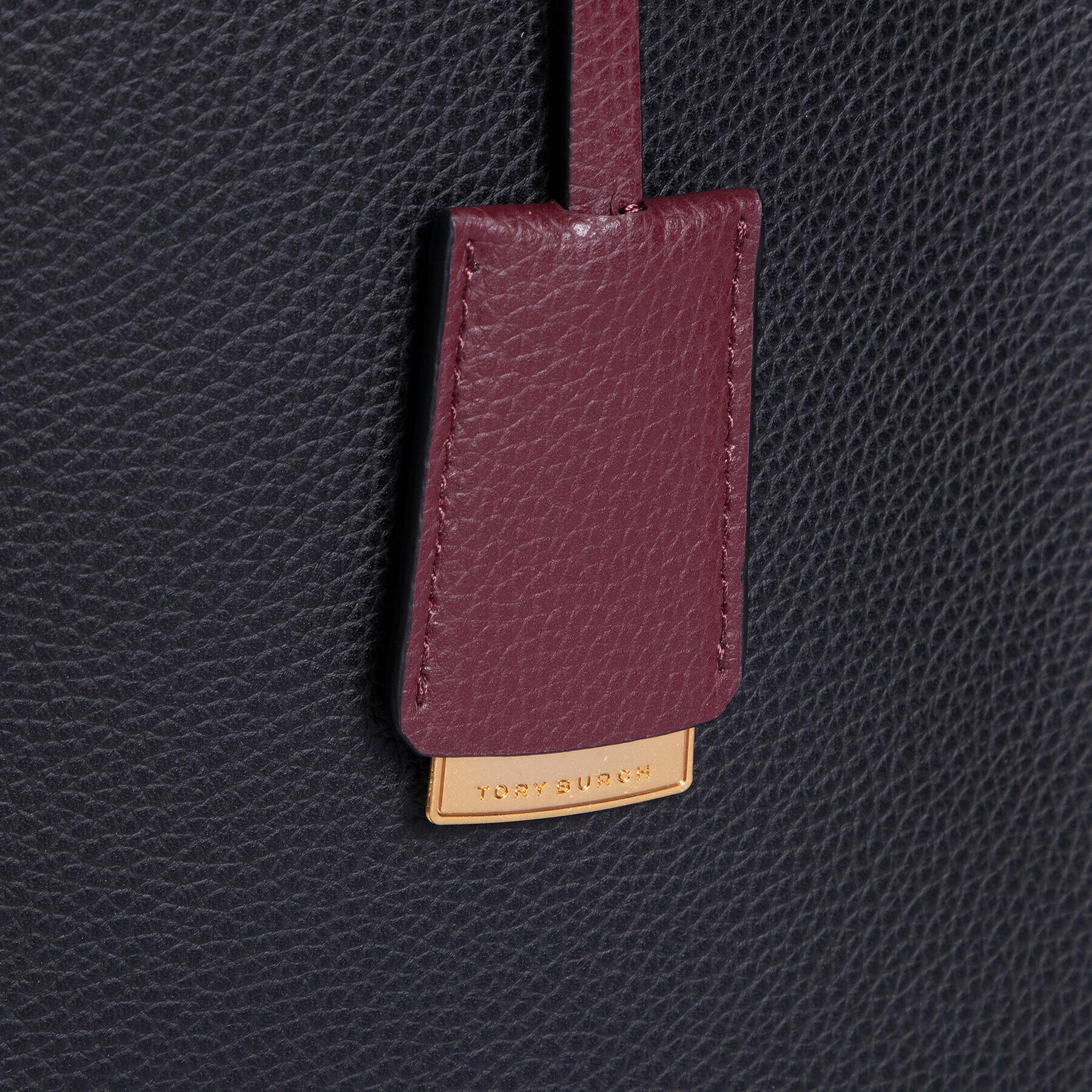Tory Burch Дамска чанта Walker Satchel 73623 Черен - Pepit.bg