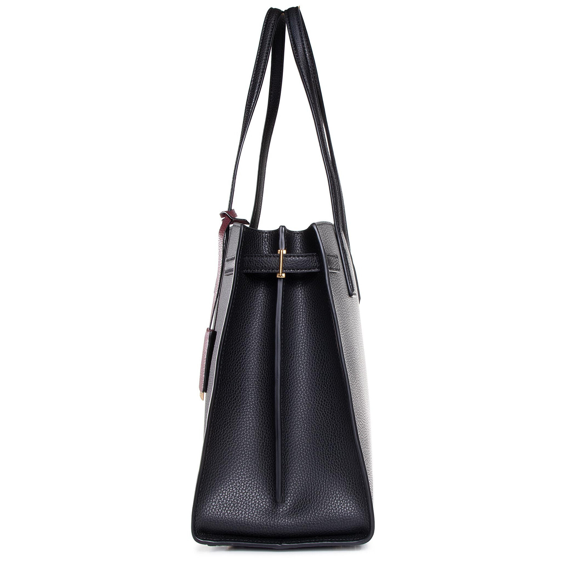 Tory Burch Дамска чанта Walker Satchel 73623 Черен - Pepit.bg