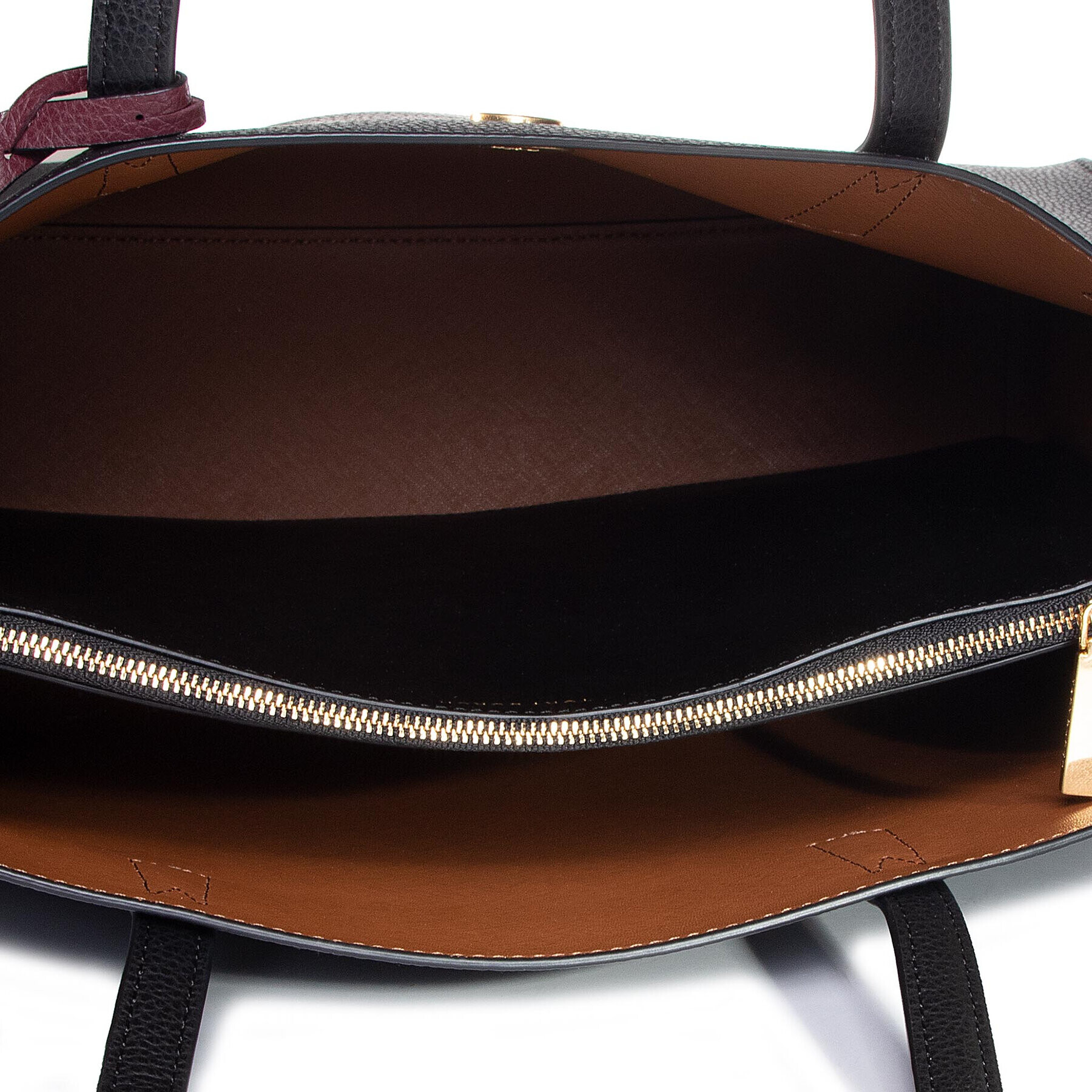 Tory Burch Дамска чанта Walker Satchel 73623 Черен - Pepit.bg