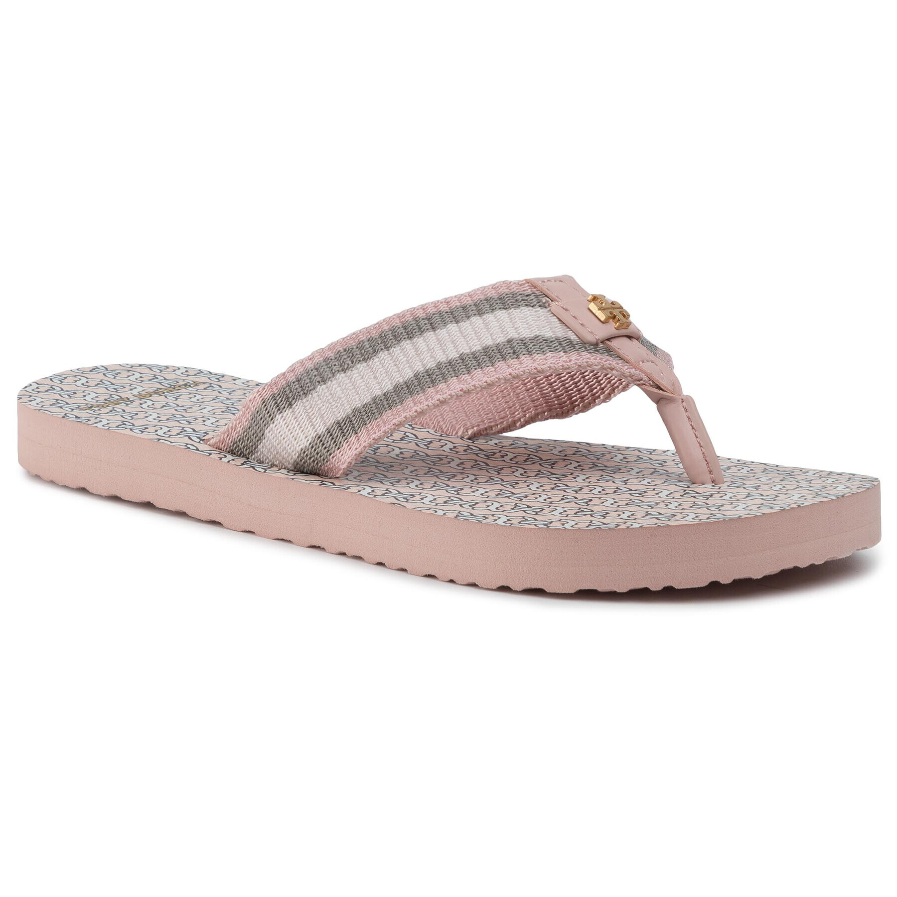 Tory Burch Джапанки Gemini Link Thin Flip Flop 61715 Розов - Pepit.bg