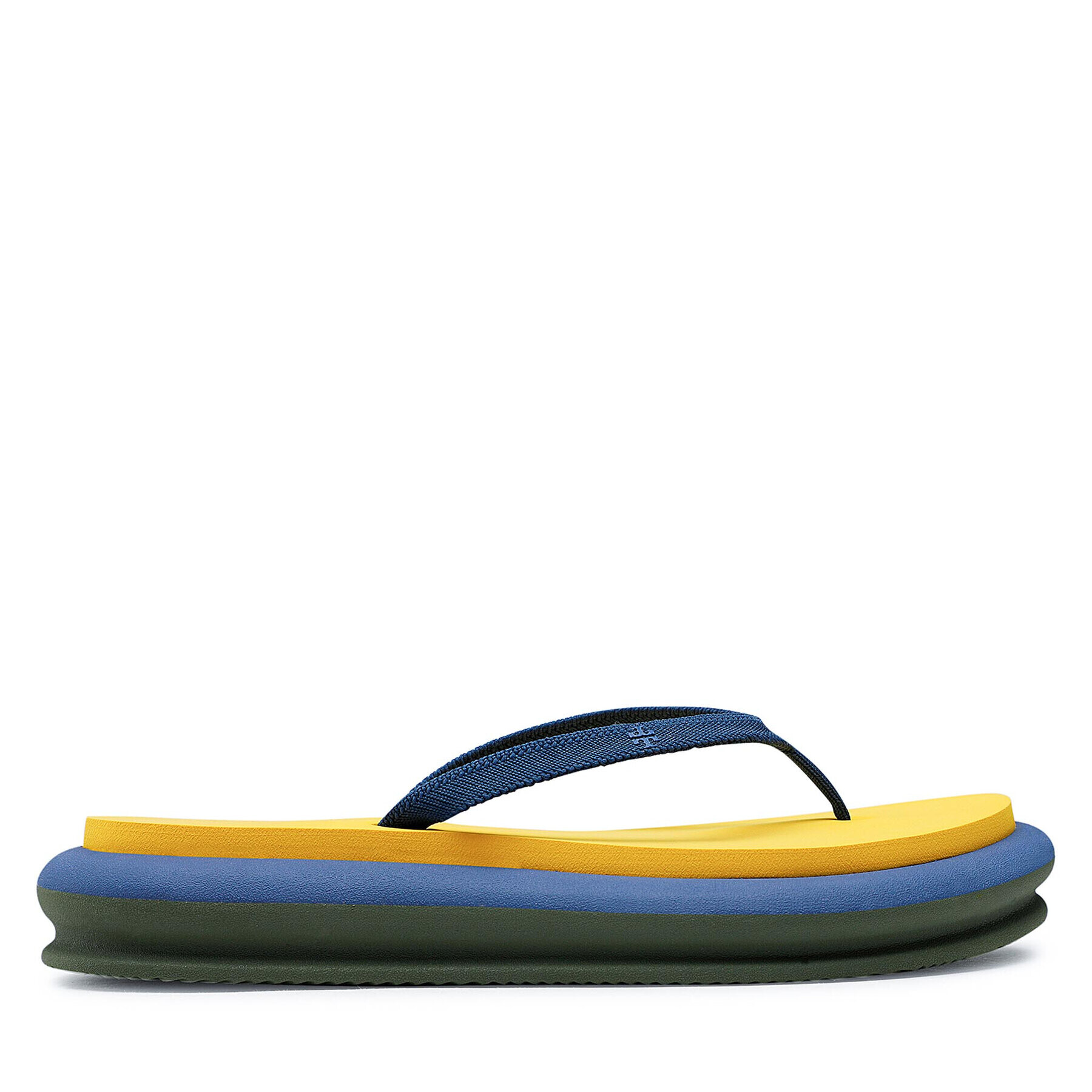 Tory Burch Джапанки Layered Flip Flop 135005 Тъмносин - Pepit.bg