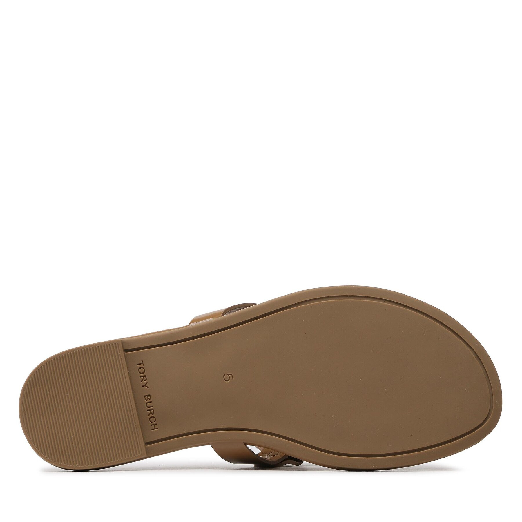 Tory Burch Джапанки Metal Miller Soft 146299 Кафяв - Pepit.bg